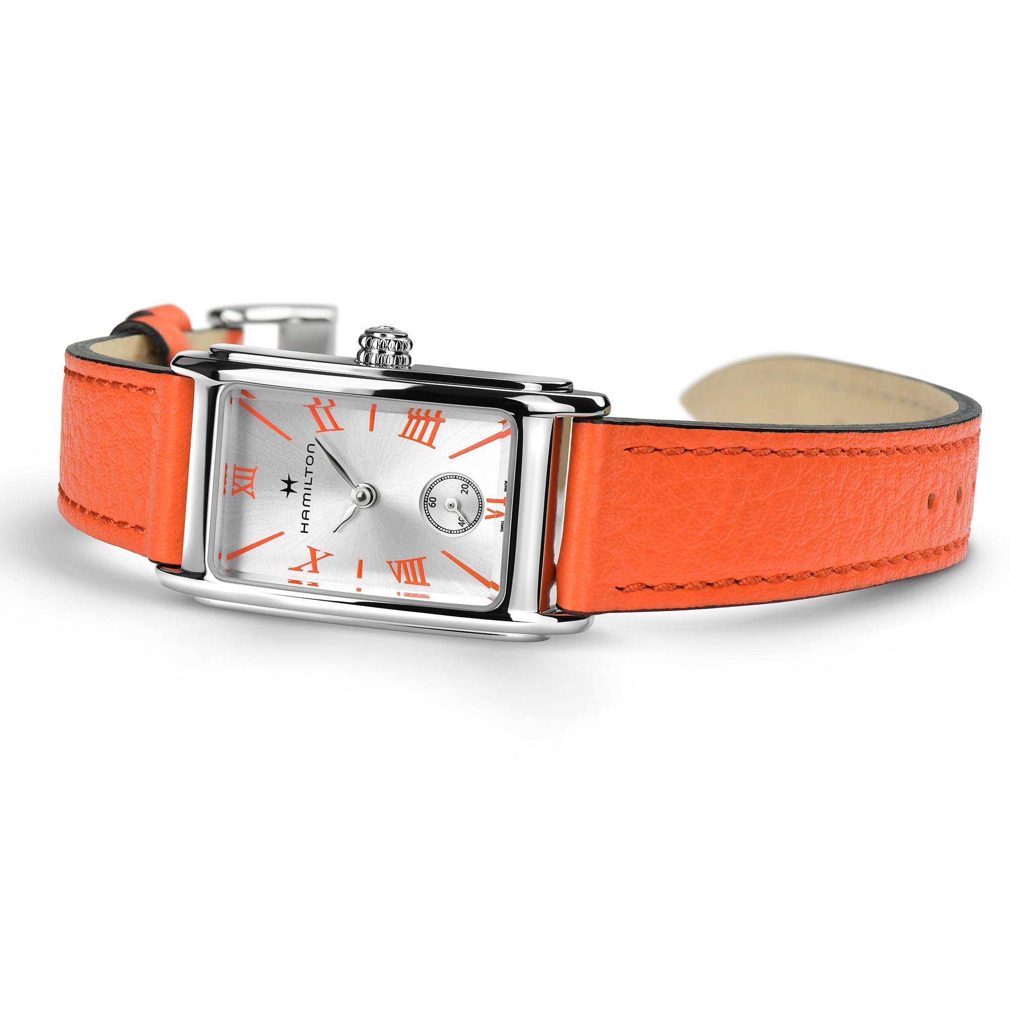 Hamilton American Classic Ardmore Quartz Silver Dial Watch, 19mm x 27mm