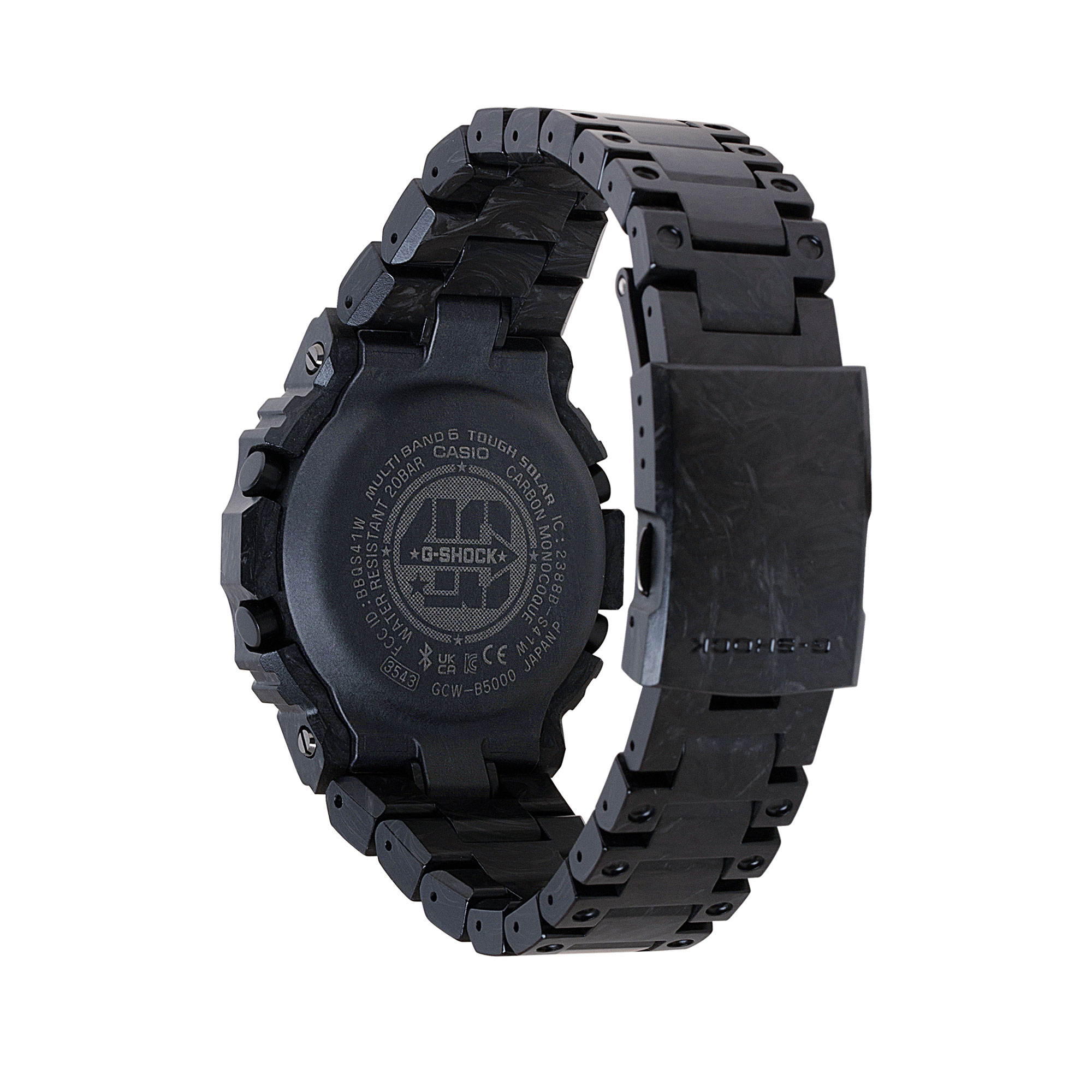 G-Shock GCWB5000UN-1 Black Digital Watch, 45mm
