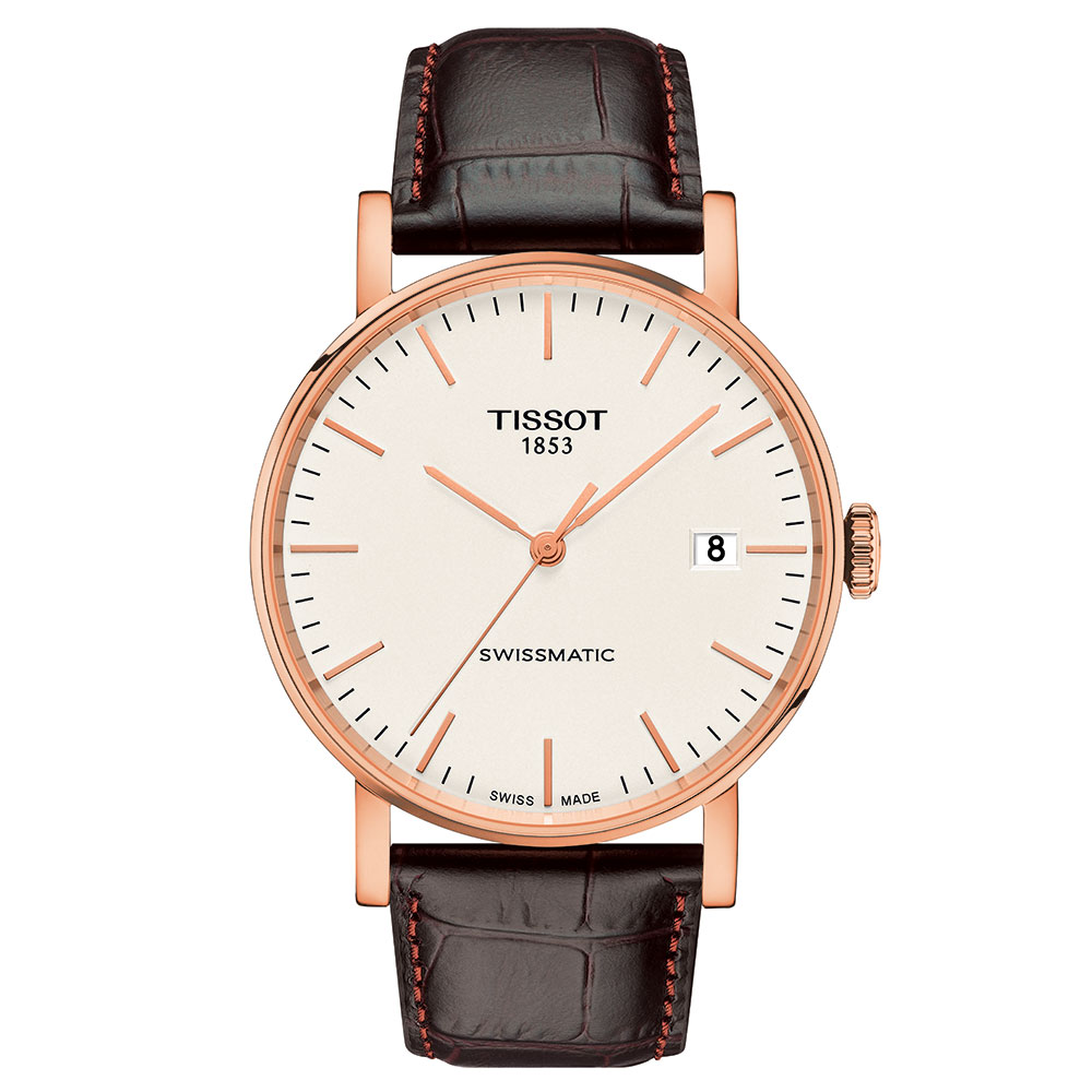 TISSOT Everytime Swissmatic Silver Dial Watch, 40mm