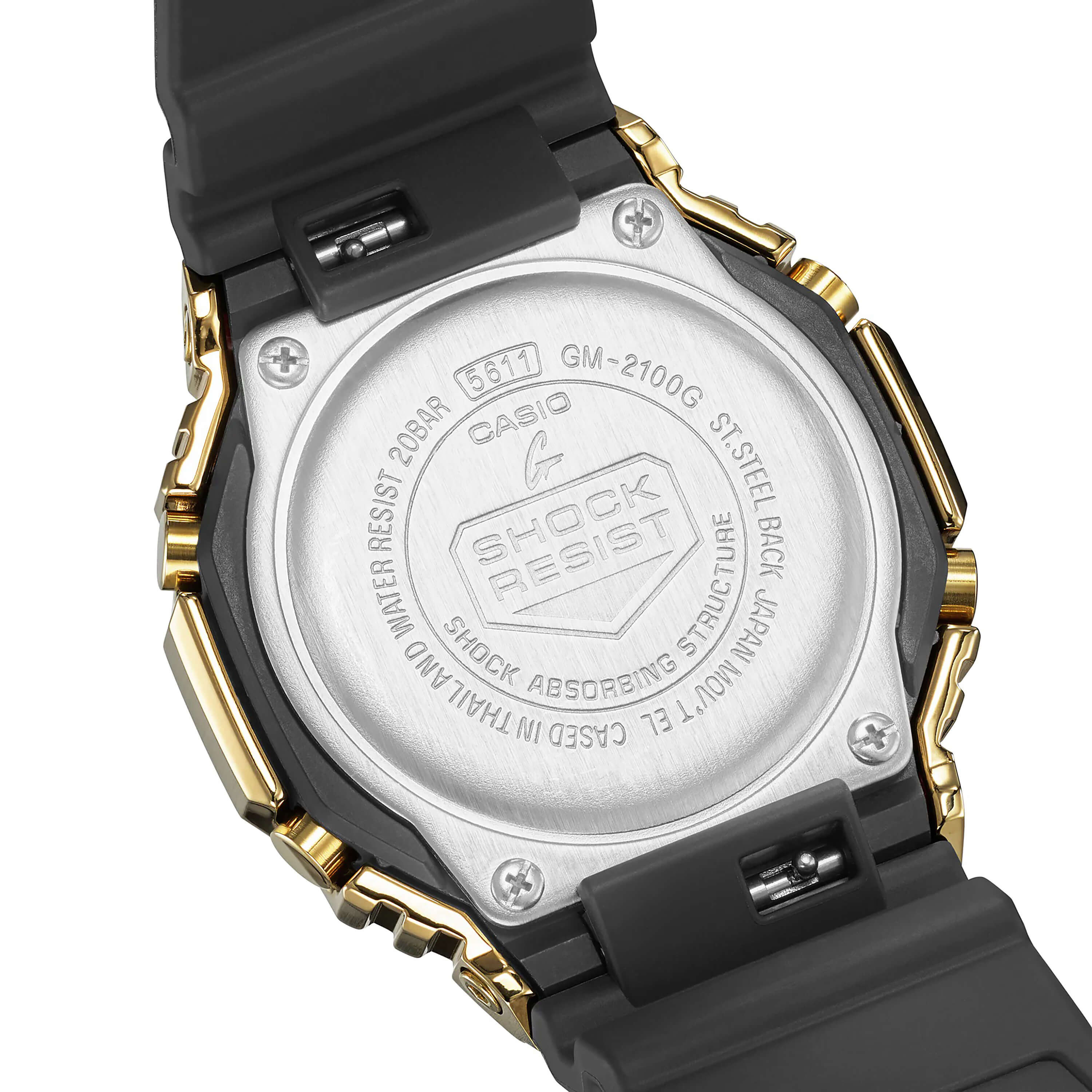 G-Shock G-Steel Black Dial Watch, 44.4mm