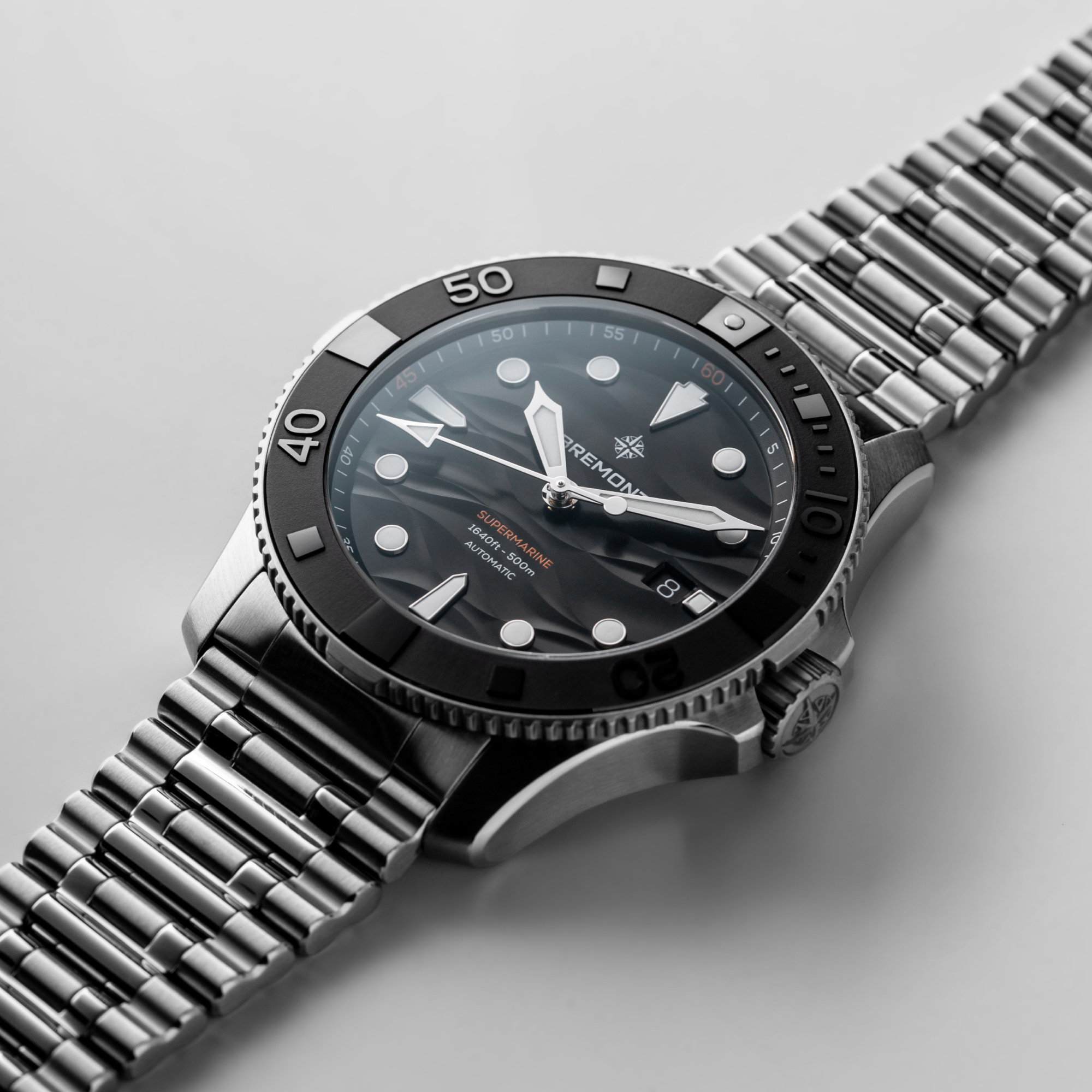 Bremont Supermarine Black Dial Watch, 43mm