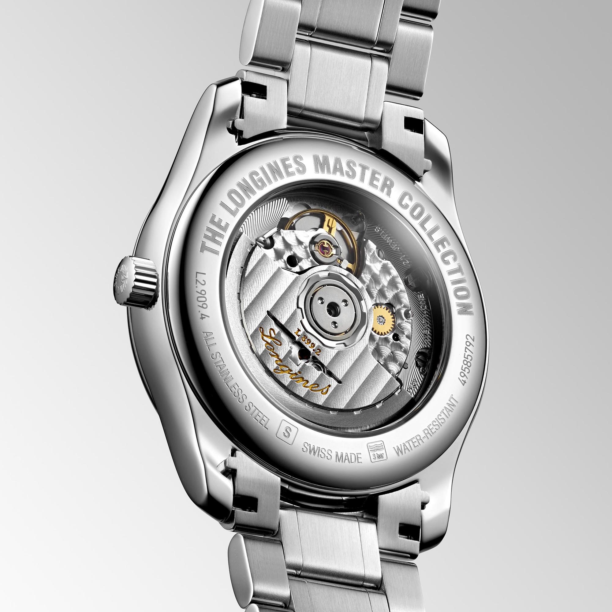 Longines Master Collection Moonphase Blue Dial Watch, 40mm