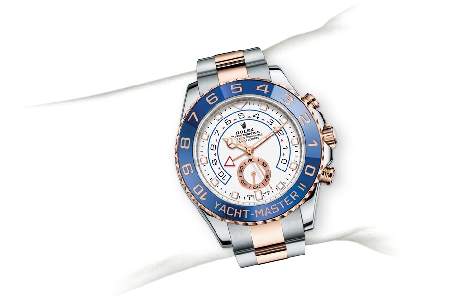 Rolex on wrist