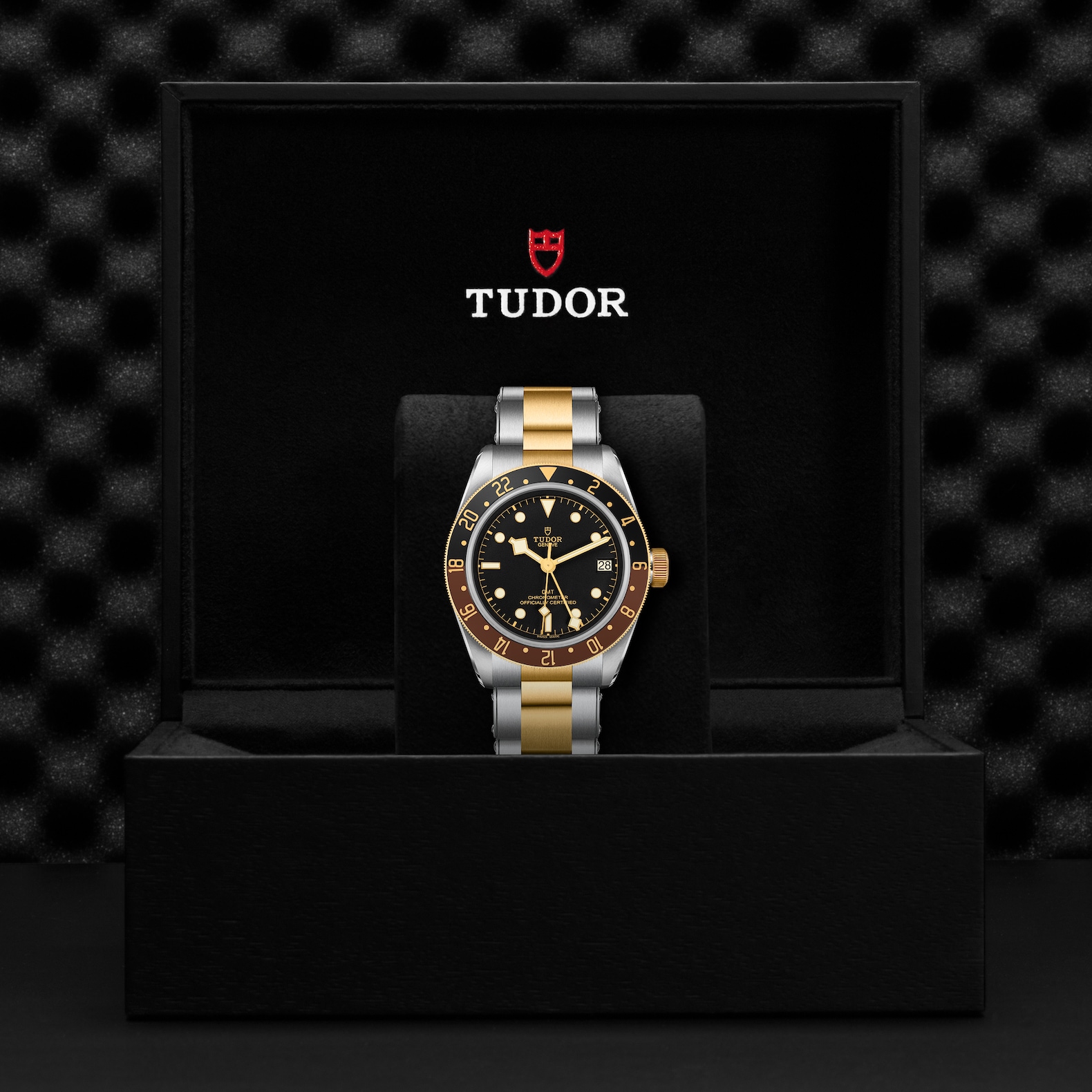 TUDOR Black Bay GMT S&G Black Dial Watch, 41mm