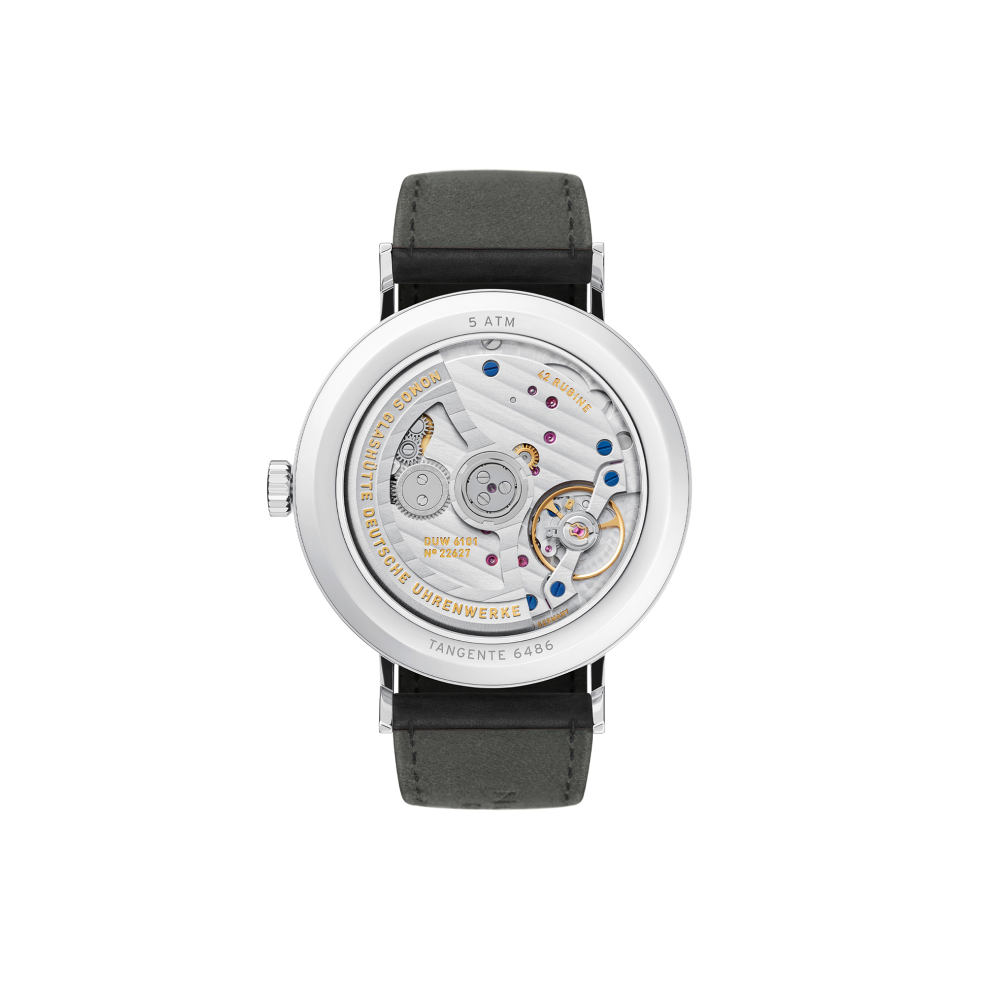 NOMOS Tangente Neomatik 41 Update White Silver Dial Watch, 40.5mm