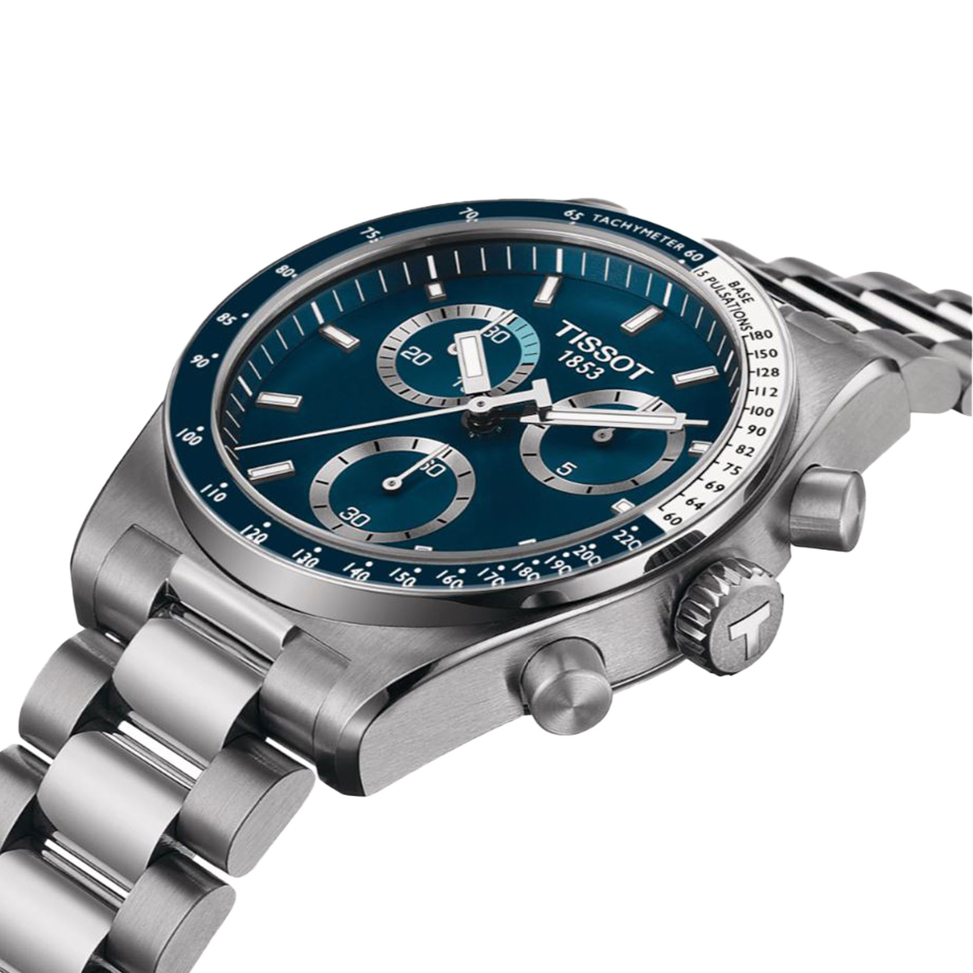 TISSOT PR516 Blue Dial Watch, 40mm