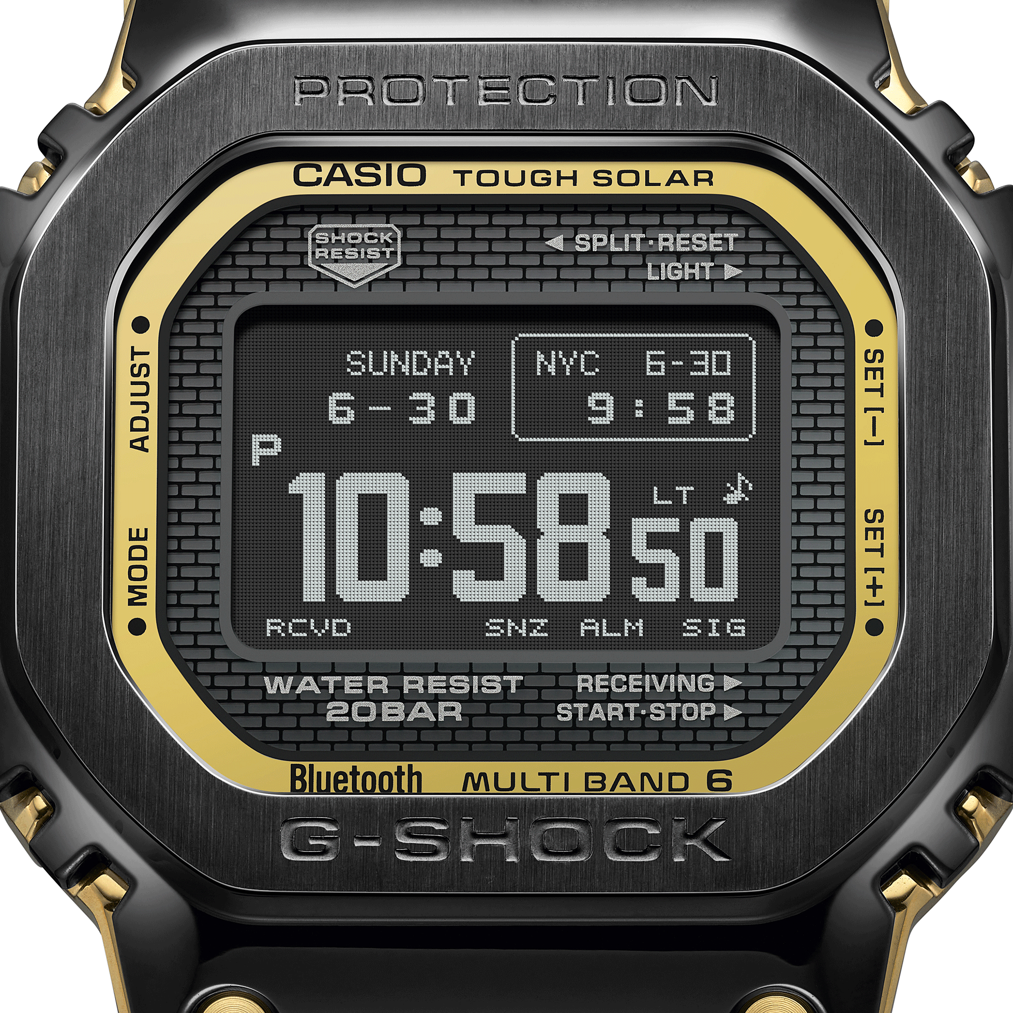 G-Shock Full Metal Series Black Dial Watch, 43.6mm