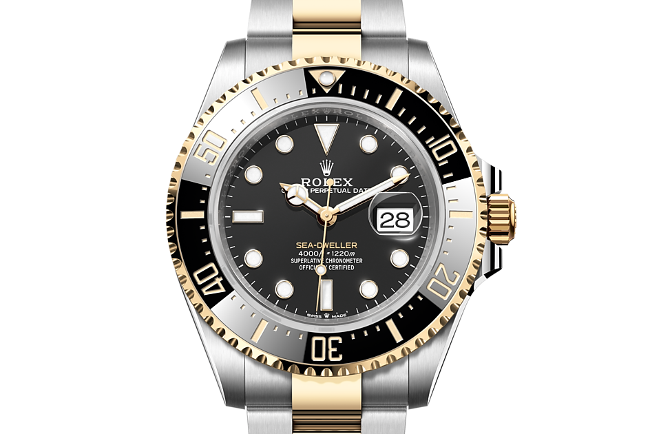 Rolex Sea-Dweller Oyster, 43 mm, Oystersteel and yellow gold - M126603-0001 at Ben Bridge