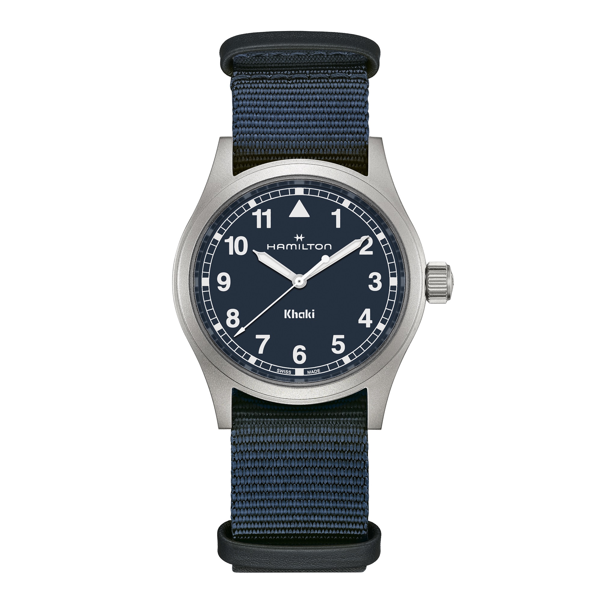 HAMILTON Khaki Field 腕時計 Hamilton Khaki Field Quartz Watch Blue Dial, 38mm