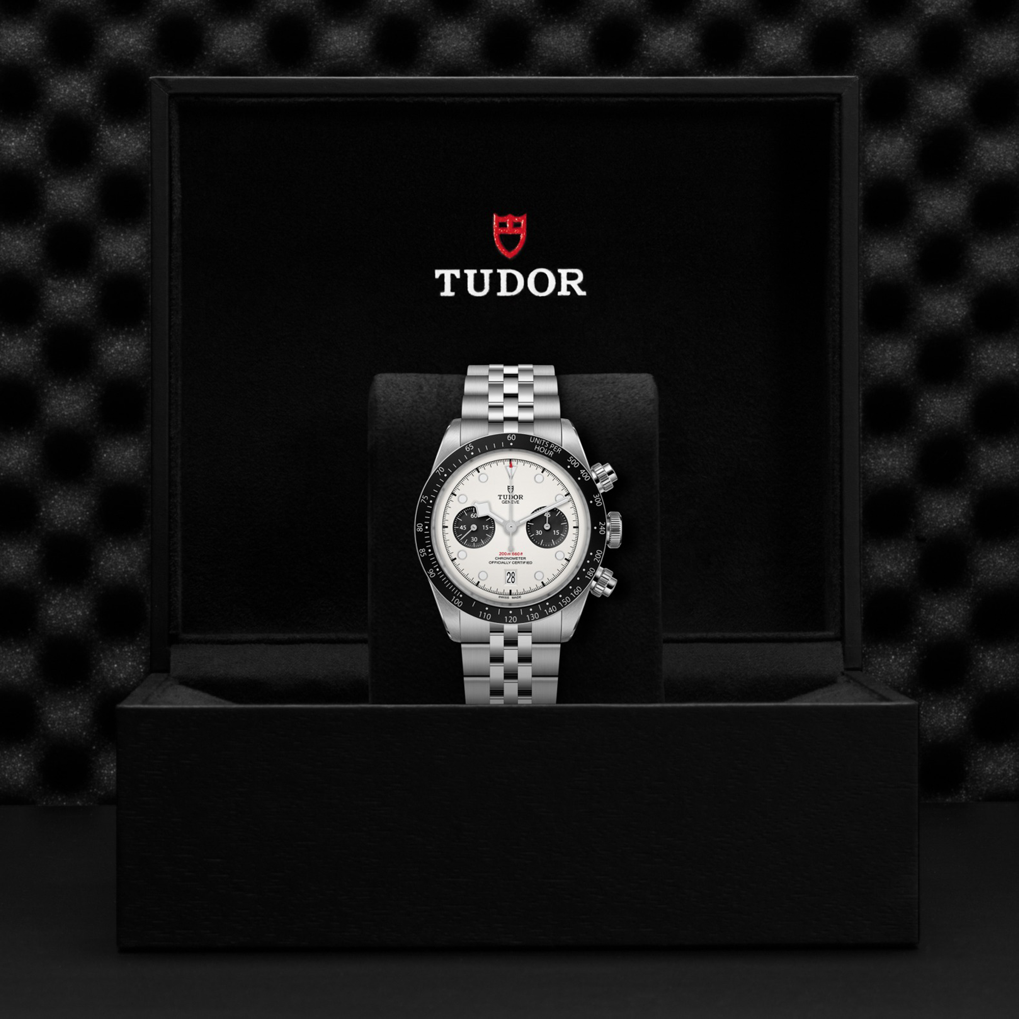 TUDOR Black Bay Chrono Opaline Dial Watch, 41mm