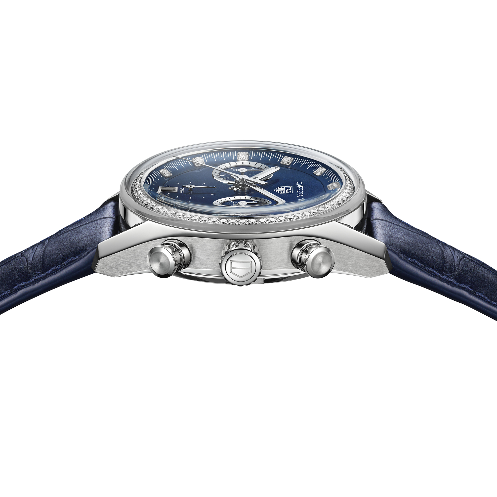 TAG Heuer Carrera Chronograph Blue Dial Watch, 39mm