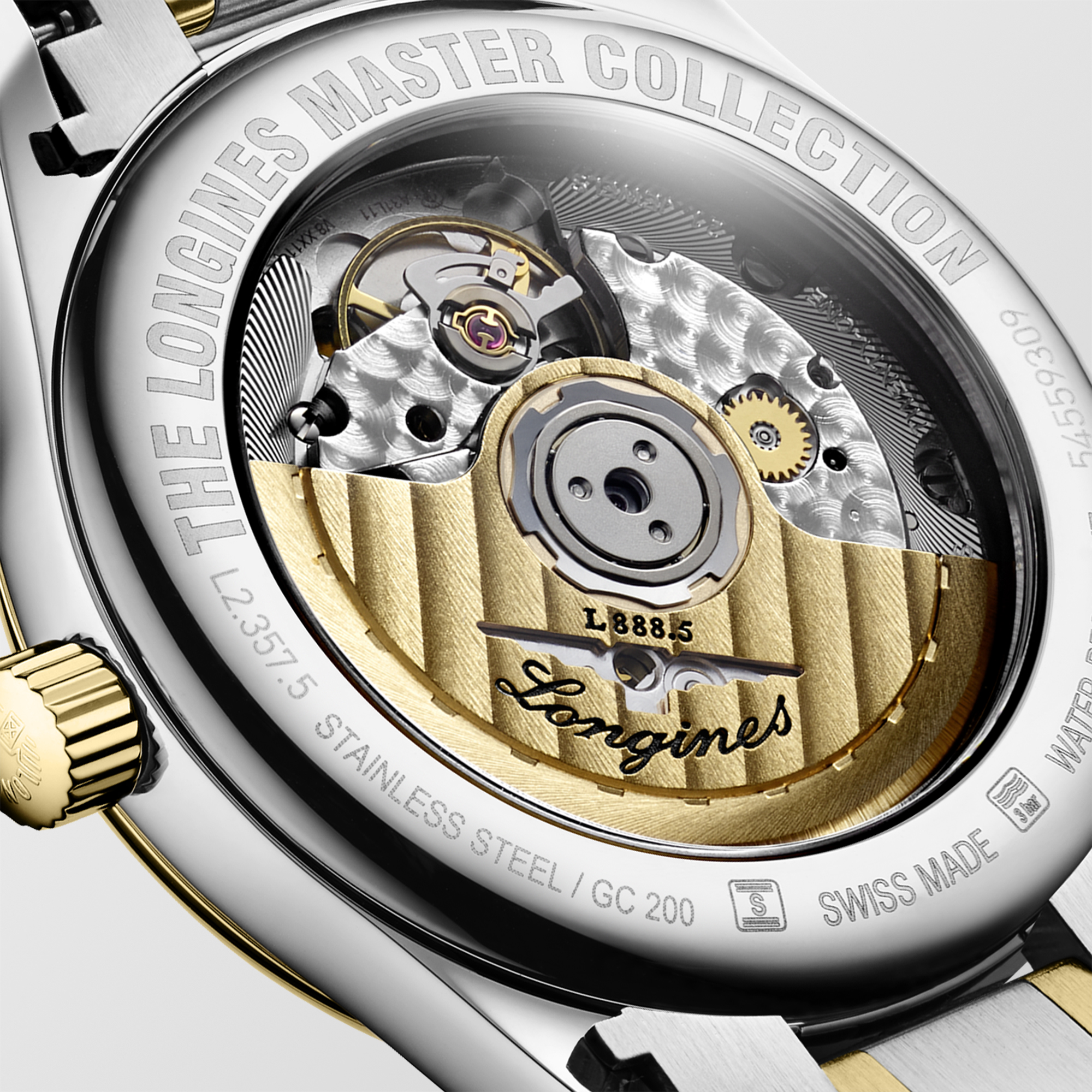 Longines Master Collection Silver Dial Watch, 34mm