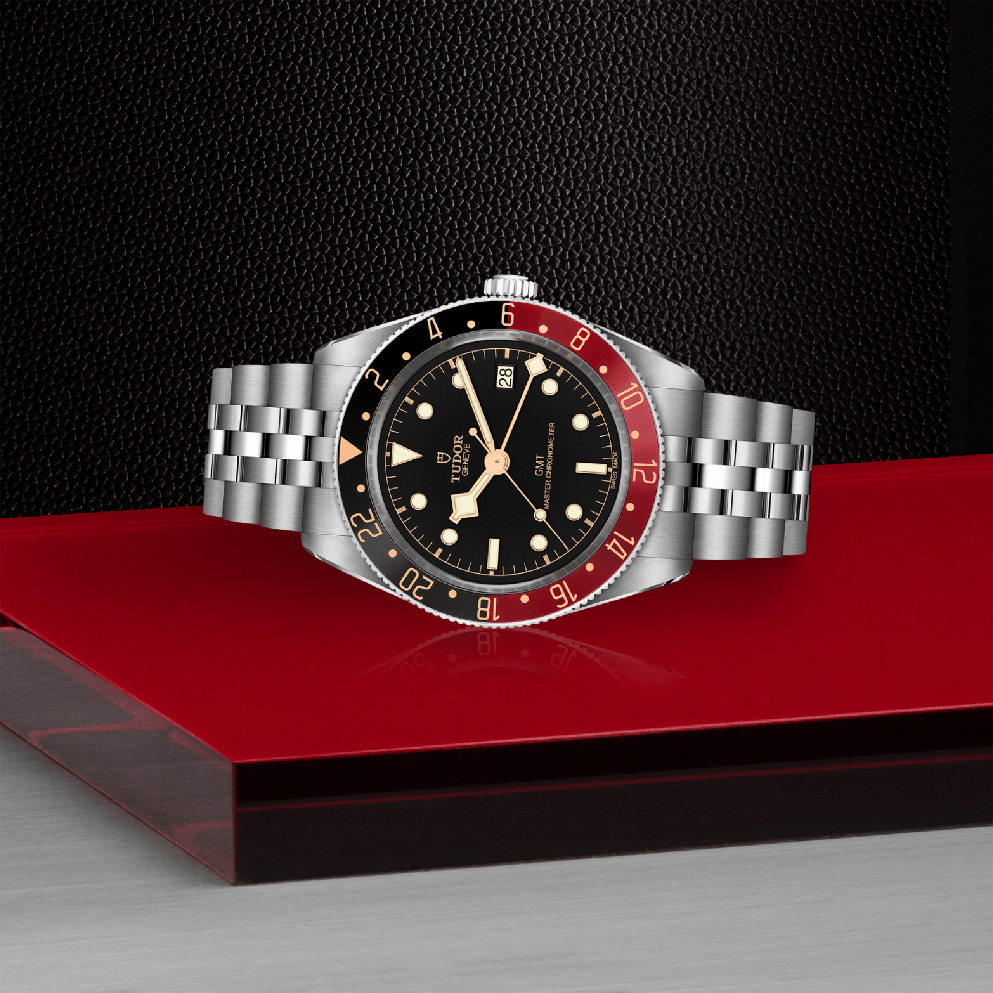 TUDOR Black Bay Black Dial Watch, 39mm