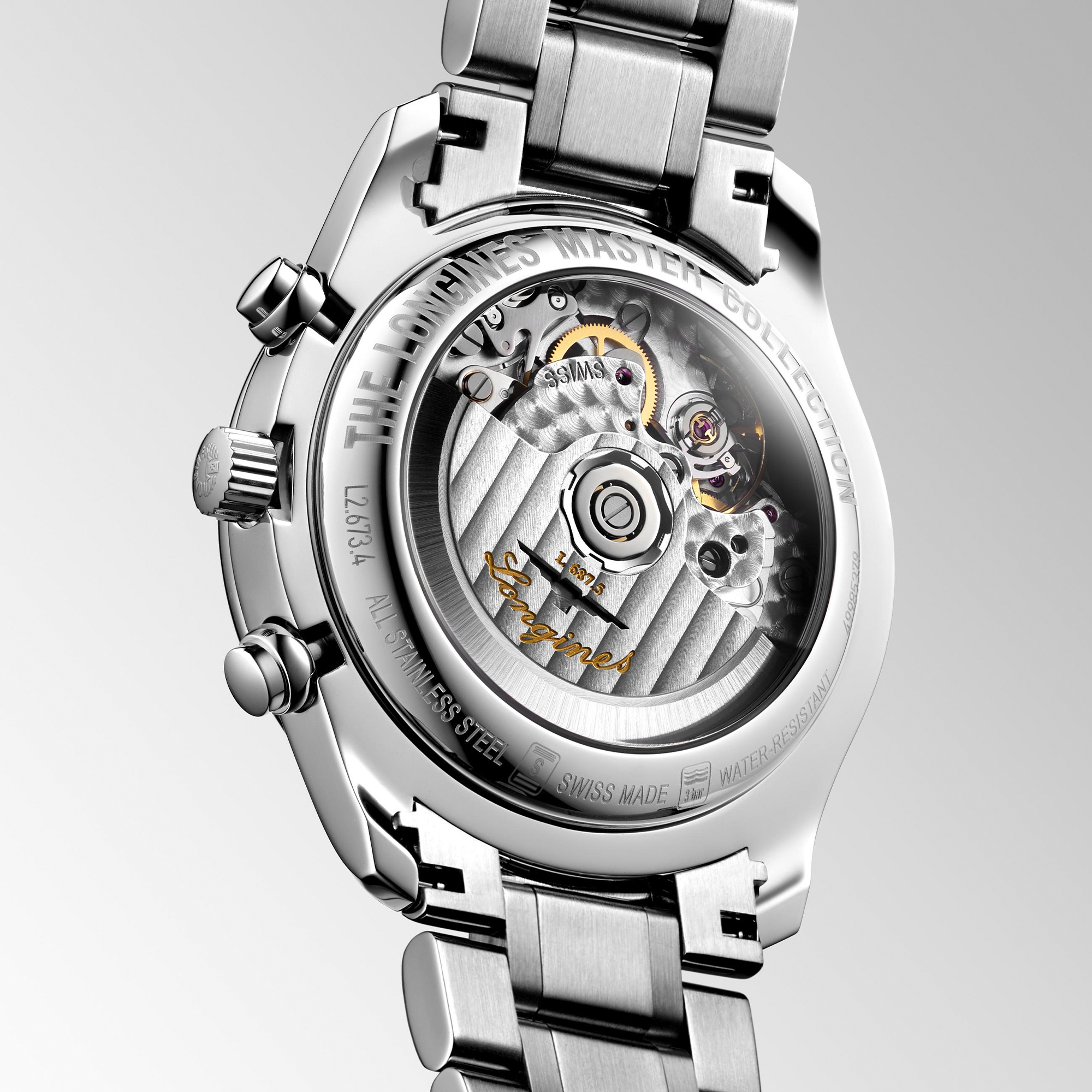 Longines Master Collection Watch Silver Dial, 40mm