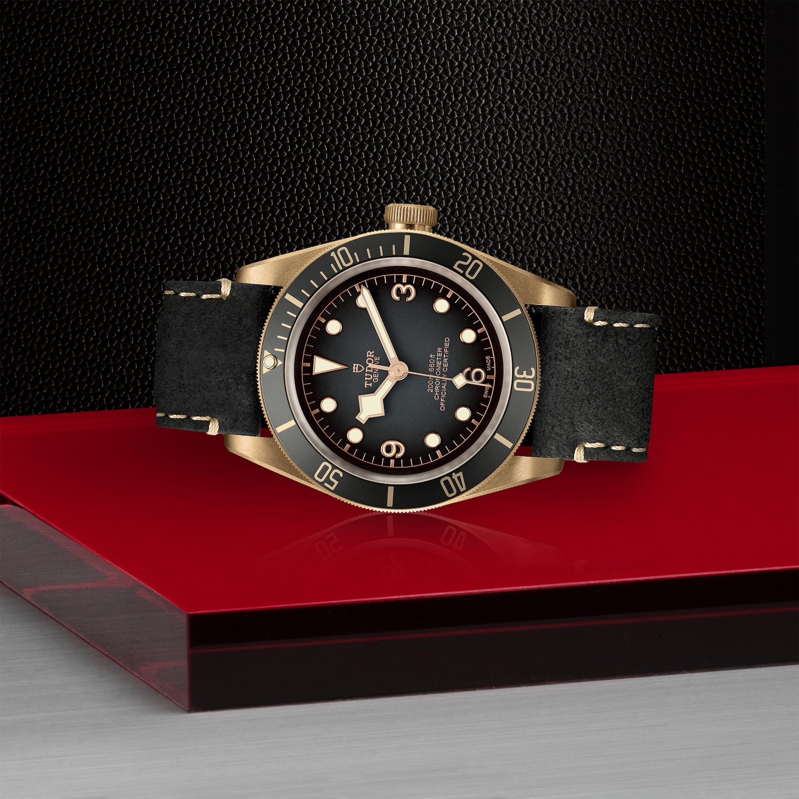 TUDOR Black Bay Bronze Gray Dial Watch, 43mm