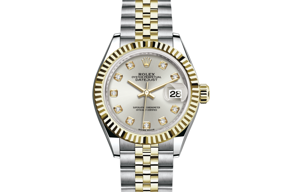 rolex oyster 28 mm oystersteel and yellow gold