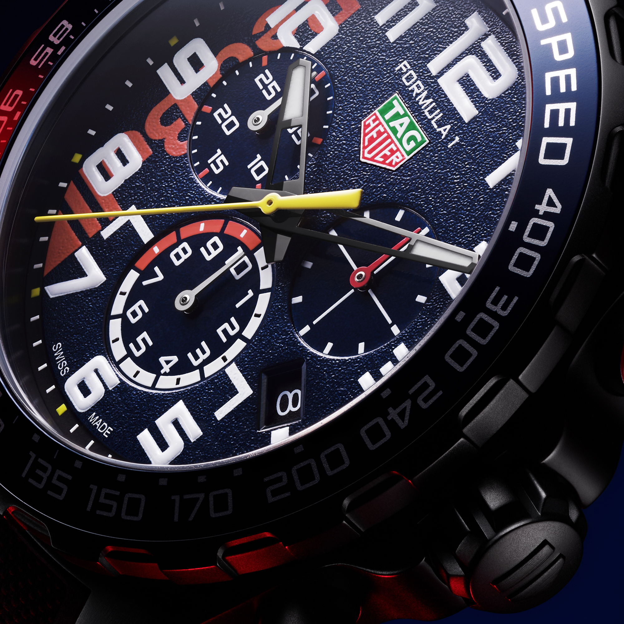 TAG Heuer Formula 1 Chronograph X Oracle Red Bull Racing Blue Dial