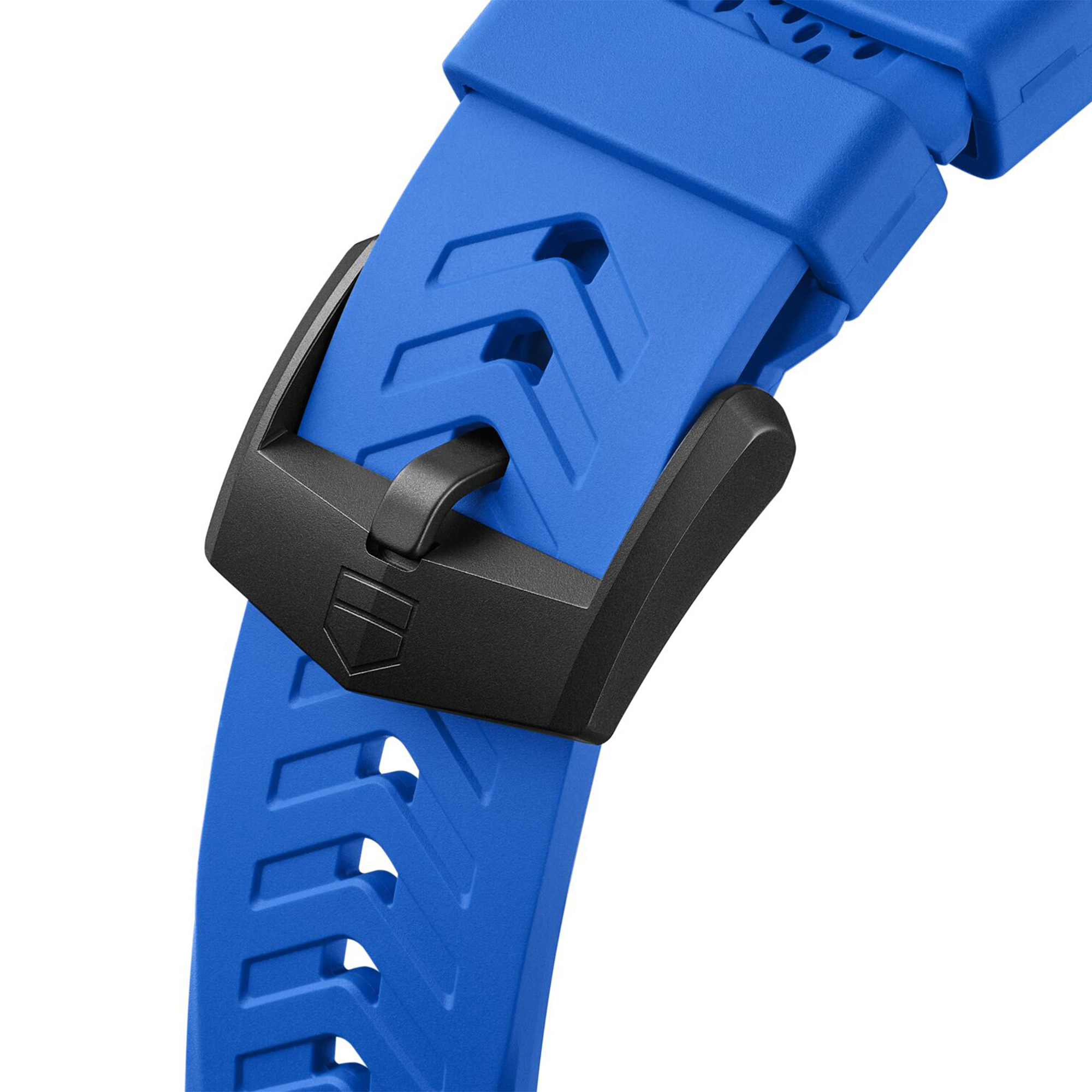 TAG Heuer Calibre E5 Blue Rubber Sport Strap, 45mm