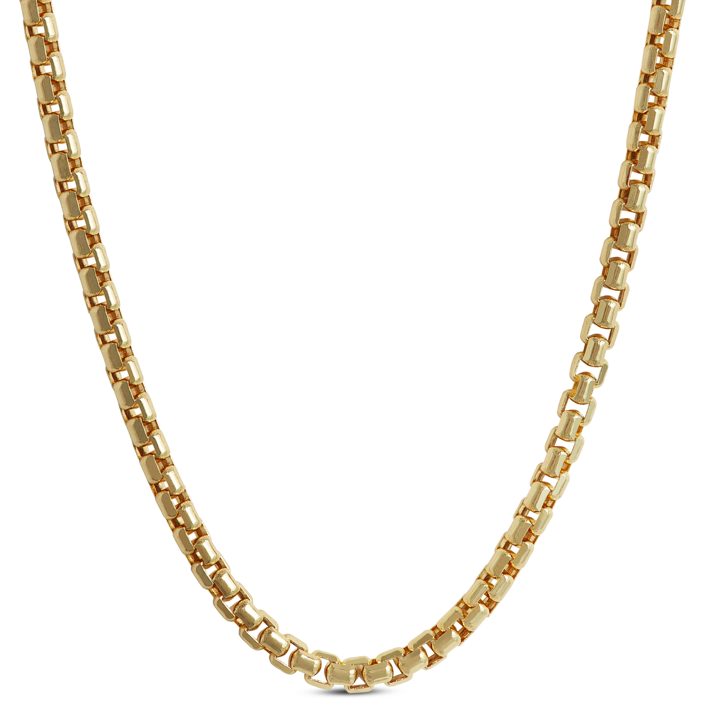 Diamond Cut Box Chain 14K, 18\