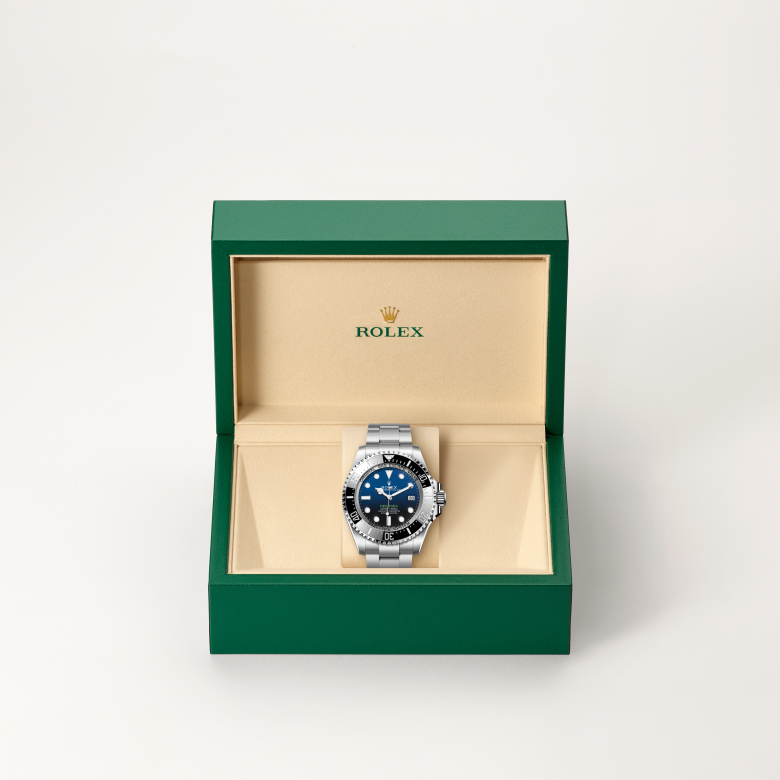 rolex deepsea in oystersteel, m136660-0005 - in rolex box - ben bridge