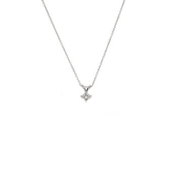 Princess Cut Diamond Pendant 14K, 3/8 ct. | Ben Bridge Jeweler