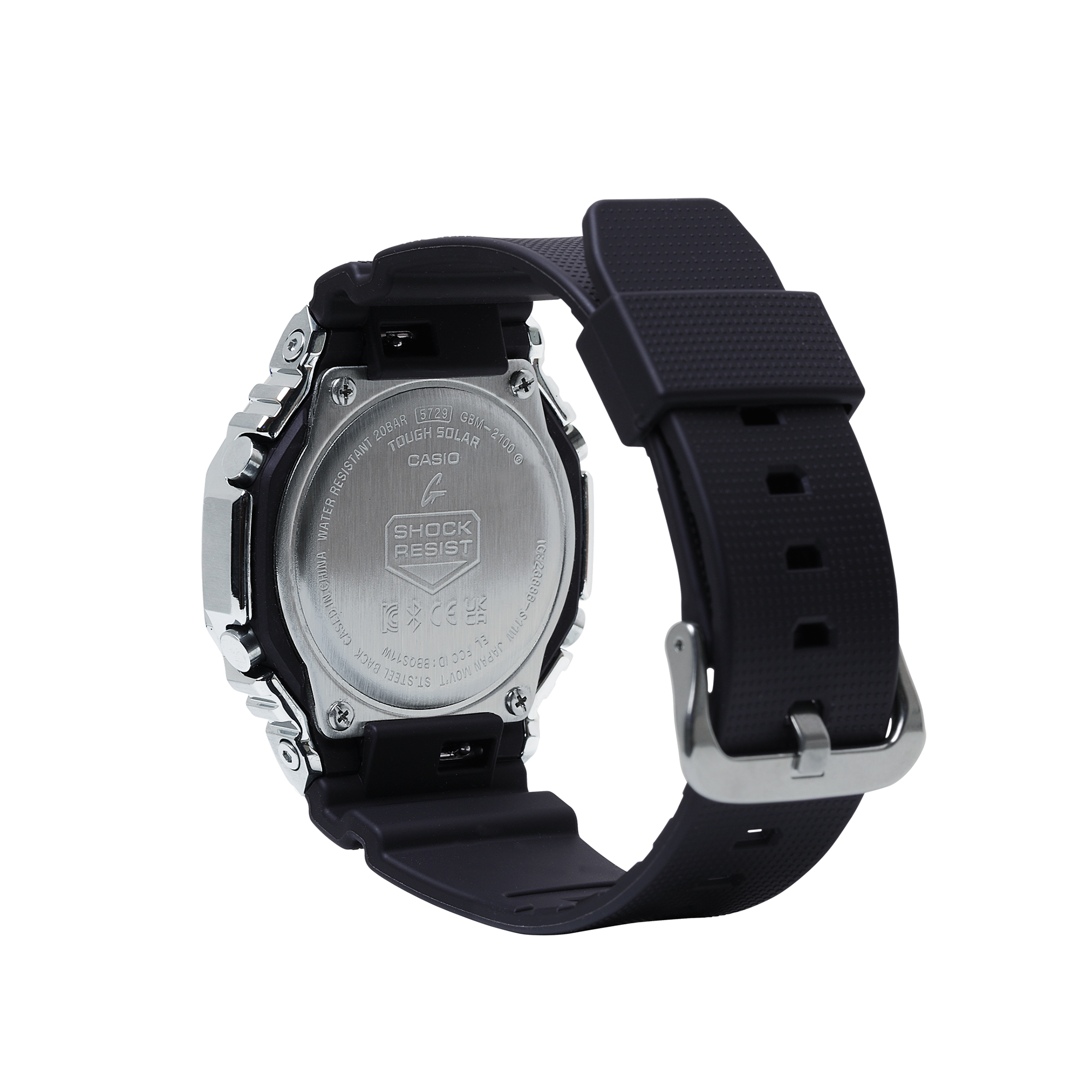 G-Shock GBM2100A-1A3 2100 Series Green Dial Watch, 44.4mm