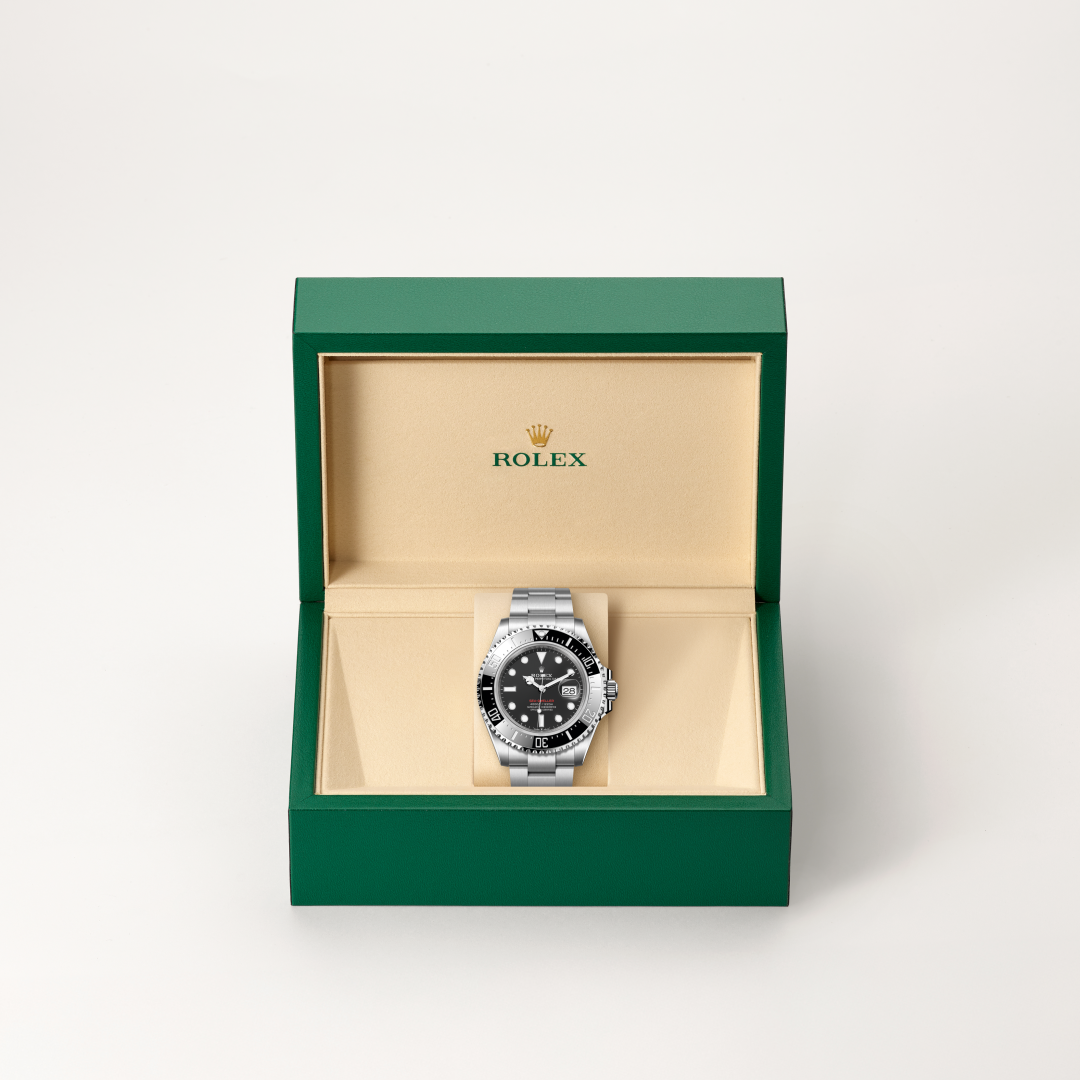 rolex sea-dweller in oystersteel, m126600-0002 - in rolex box - ben bridge