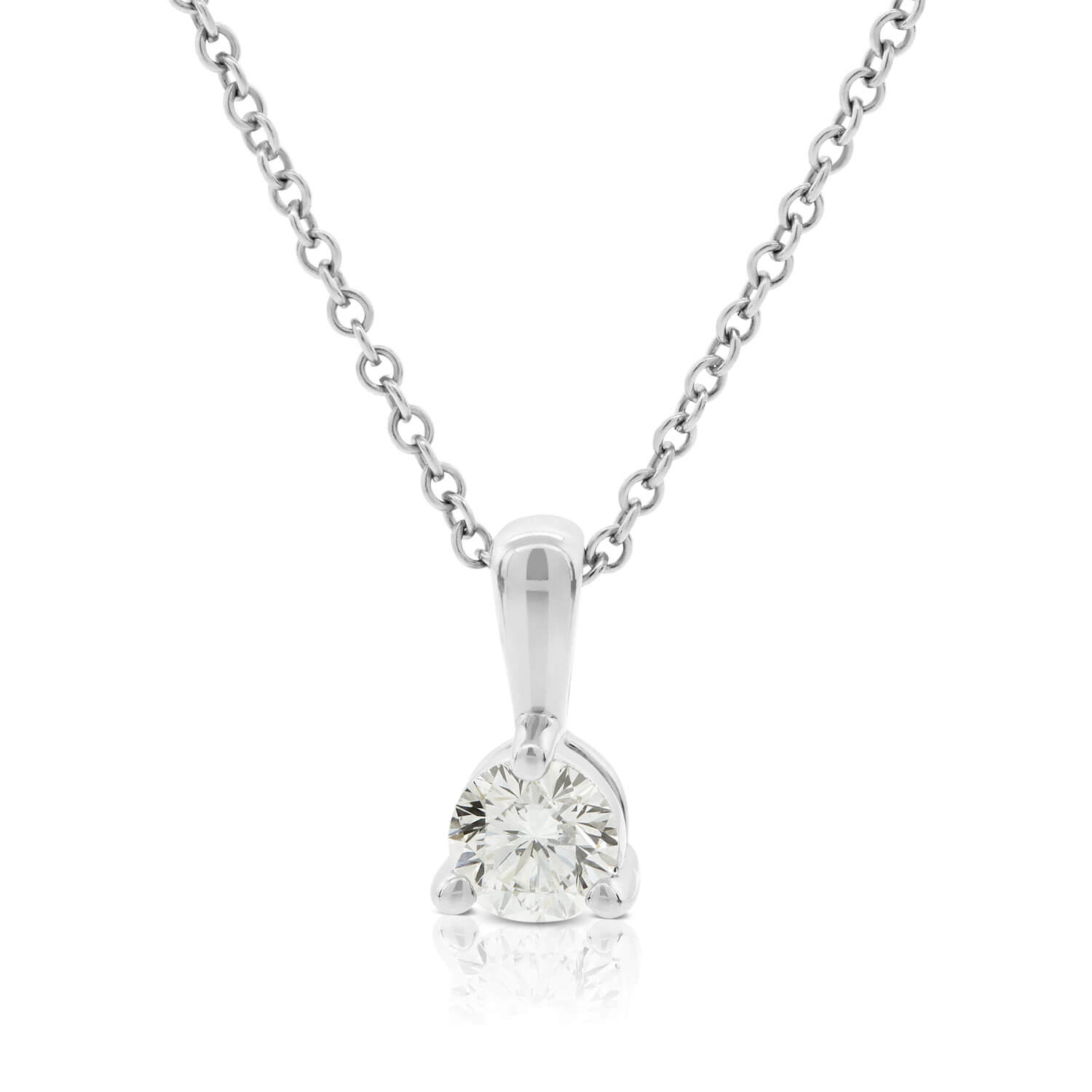 Ben Bridge Signature Diamond Necklace 18K, 1/3 ct. PO33R891BFC58W Ben Bridge Jeweler