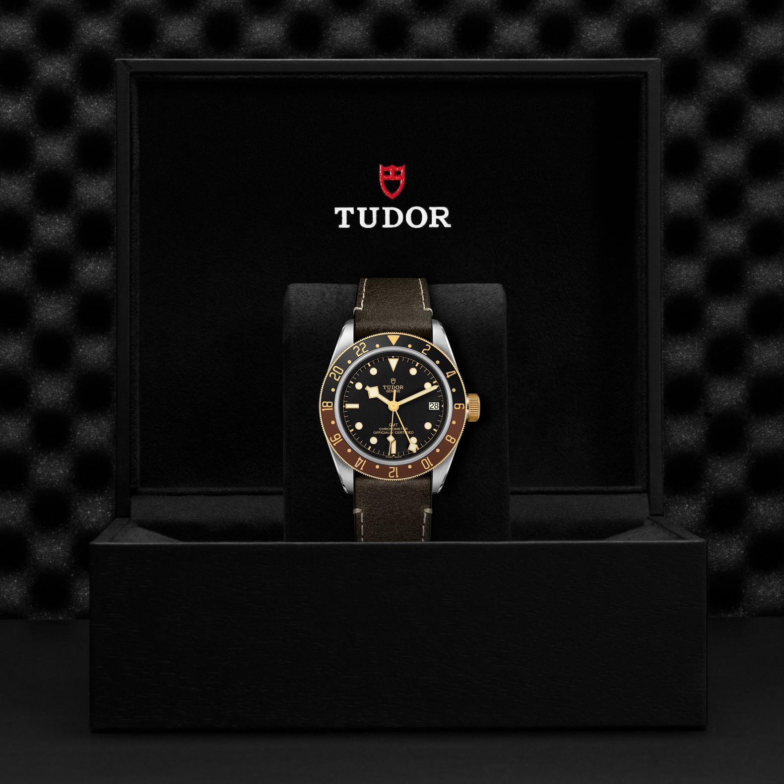 TUDOR Black Bay GMT S&G Black Dial Watch, 41mm