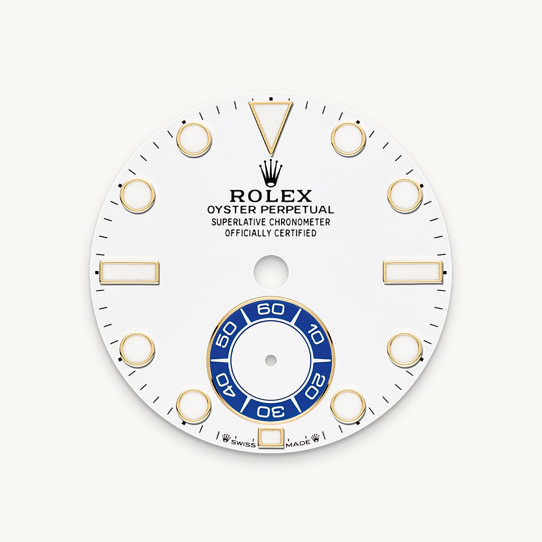 rolex yacht-master ii in 18 ct yellow gold, m126688-0001 - white dial - ben bridge