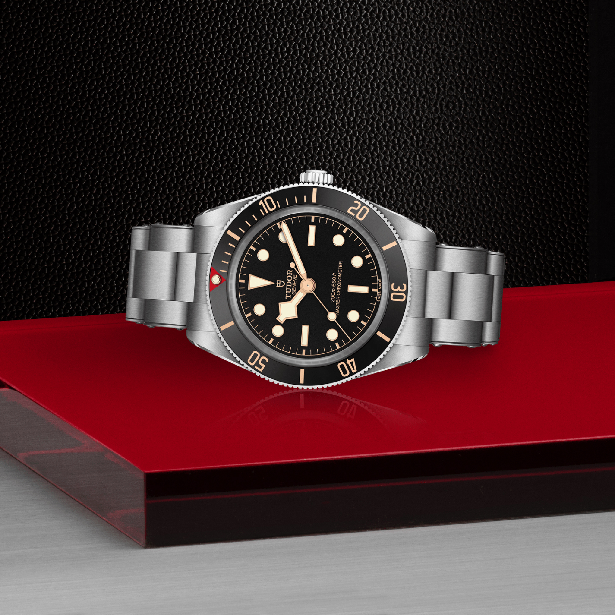 TUDOR Black Bay Black Dial Watch, 39mm