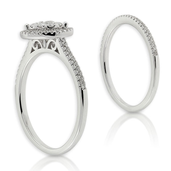 Diamond Bridal Set 14K