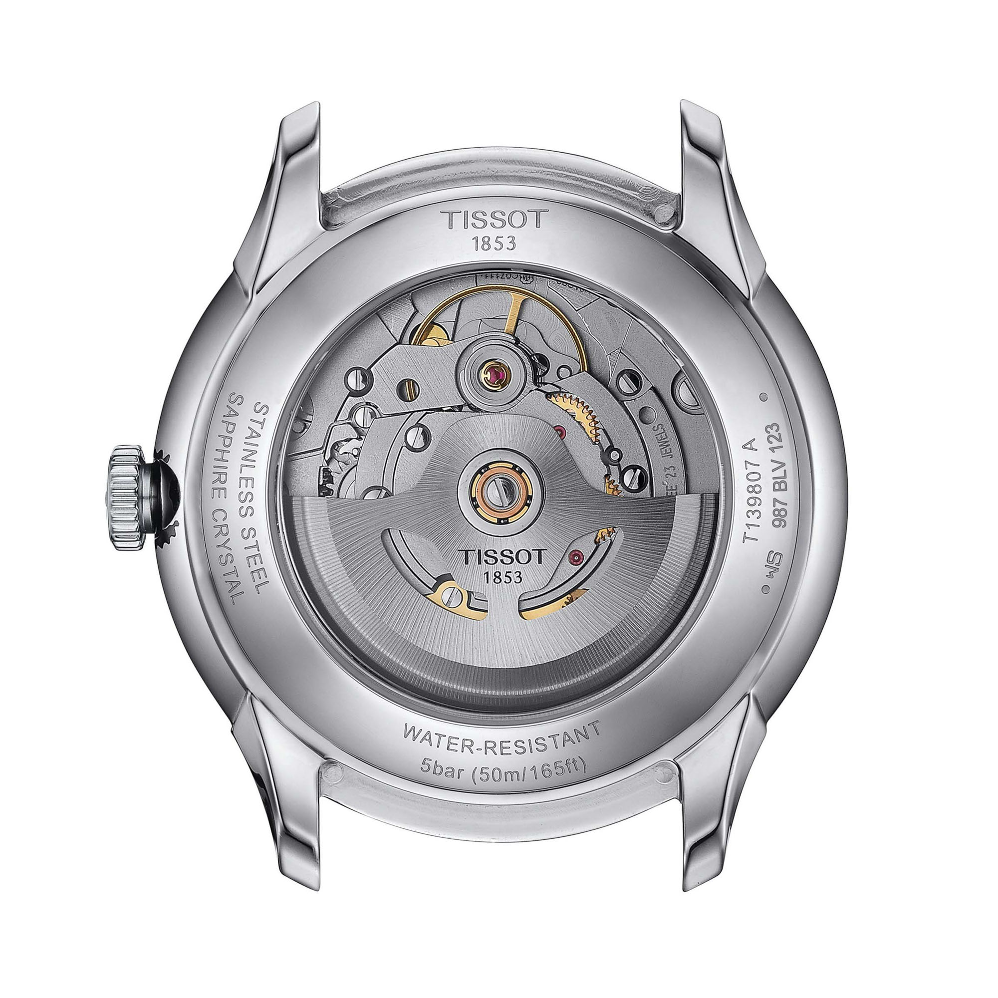 TISSOT Chemin Des Tourelles Powermatic 80 Silver Dial Watch, 39mm