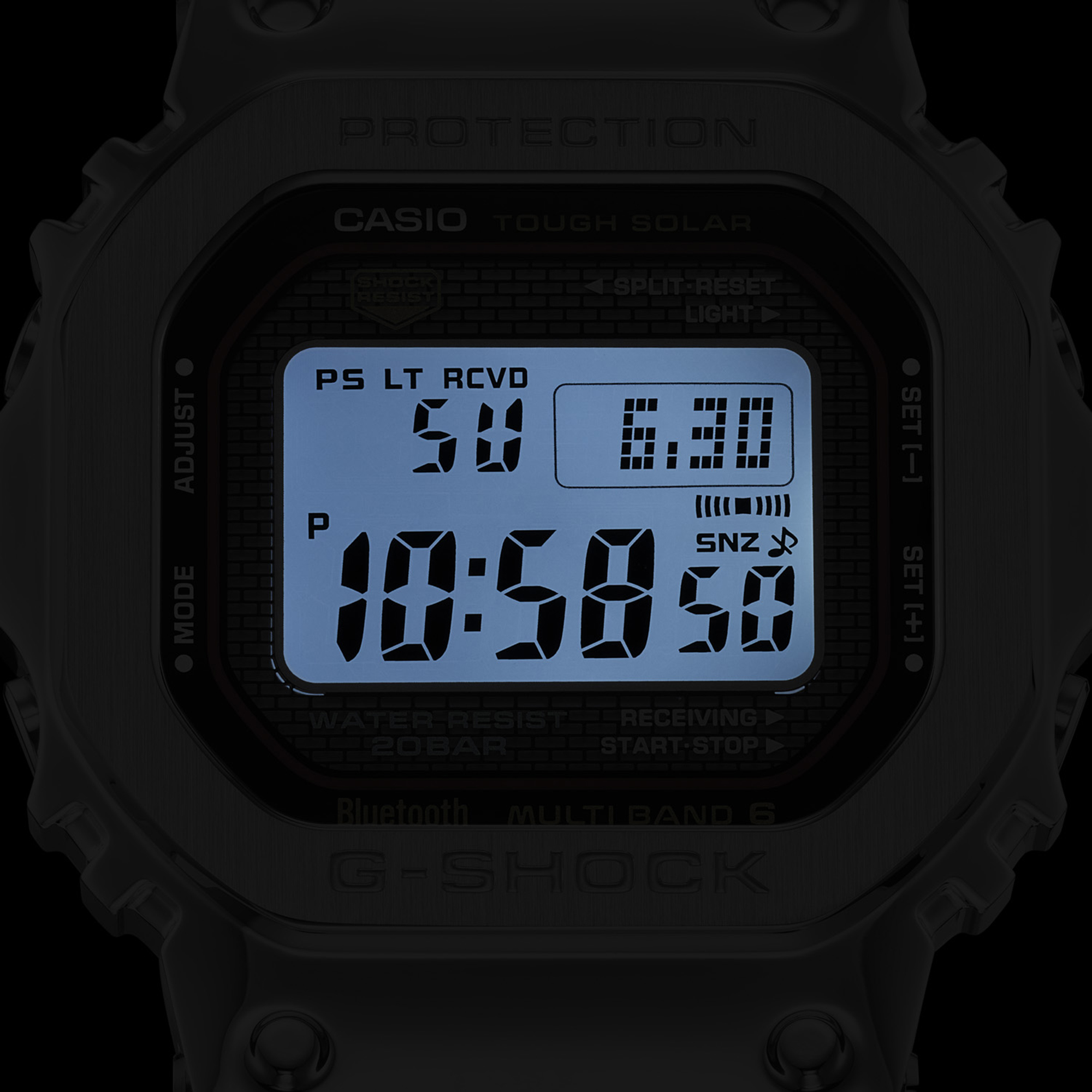 G-Shock Full Metal 5000 Series Multicolored Dial Watch, 43.2mm