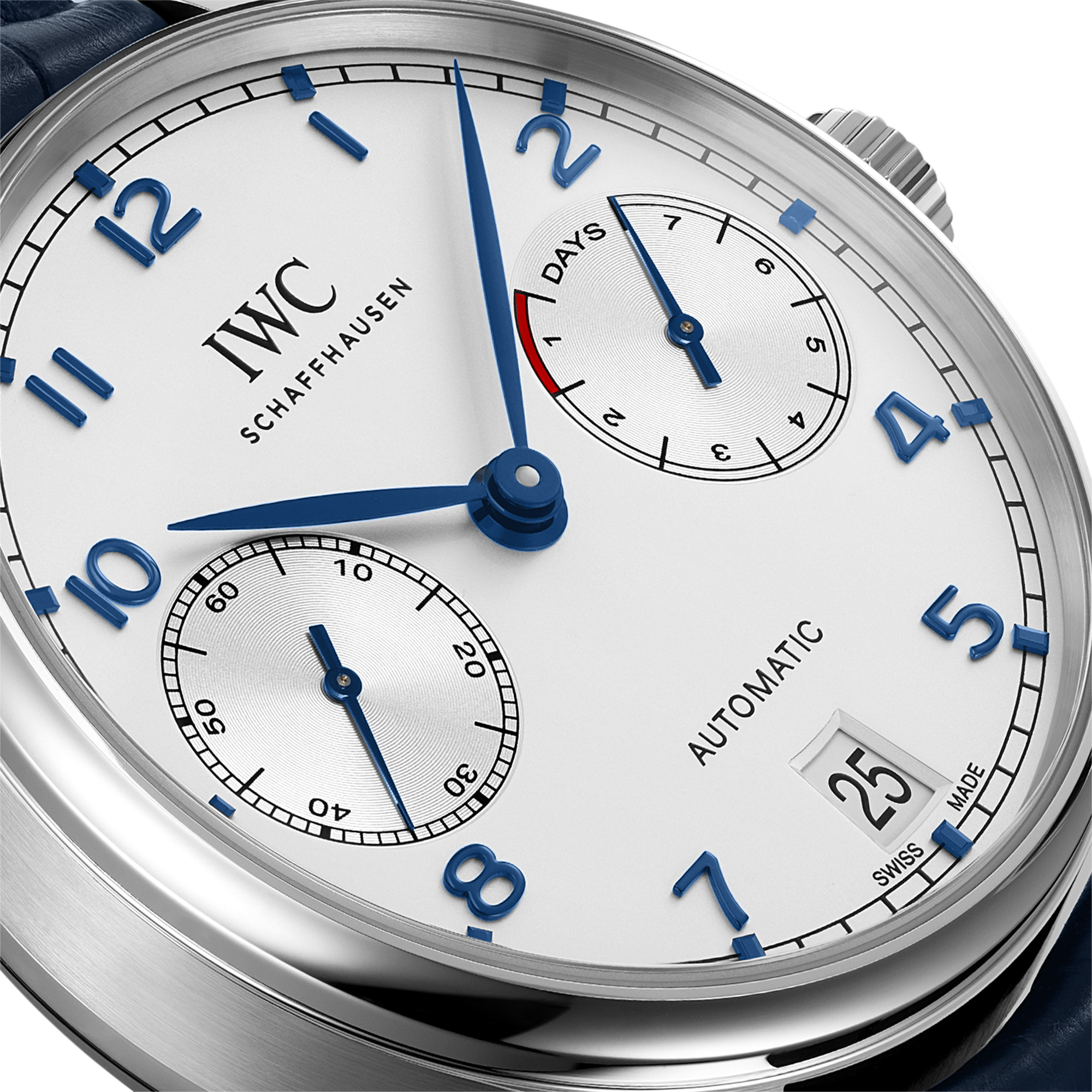 IWC Portugieser Automatic Silver Dial Watch, 42.3mm