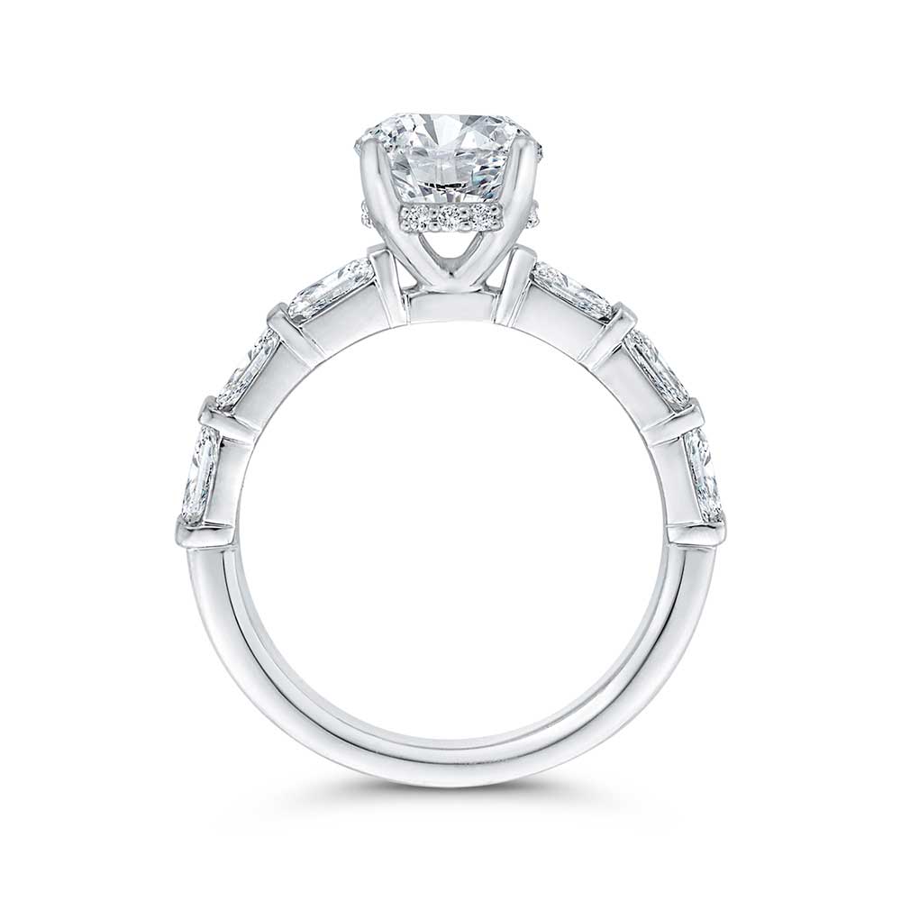 Bella Ponte Diamond Engagement Ring Setting 14K