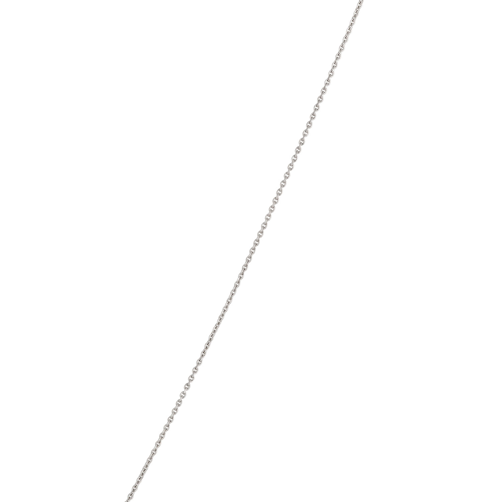 Pear Shaped Diamond Necklace, ⅓ Carat Total Weight, 14K White Gold