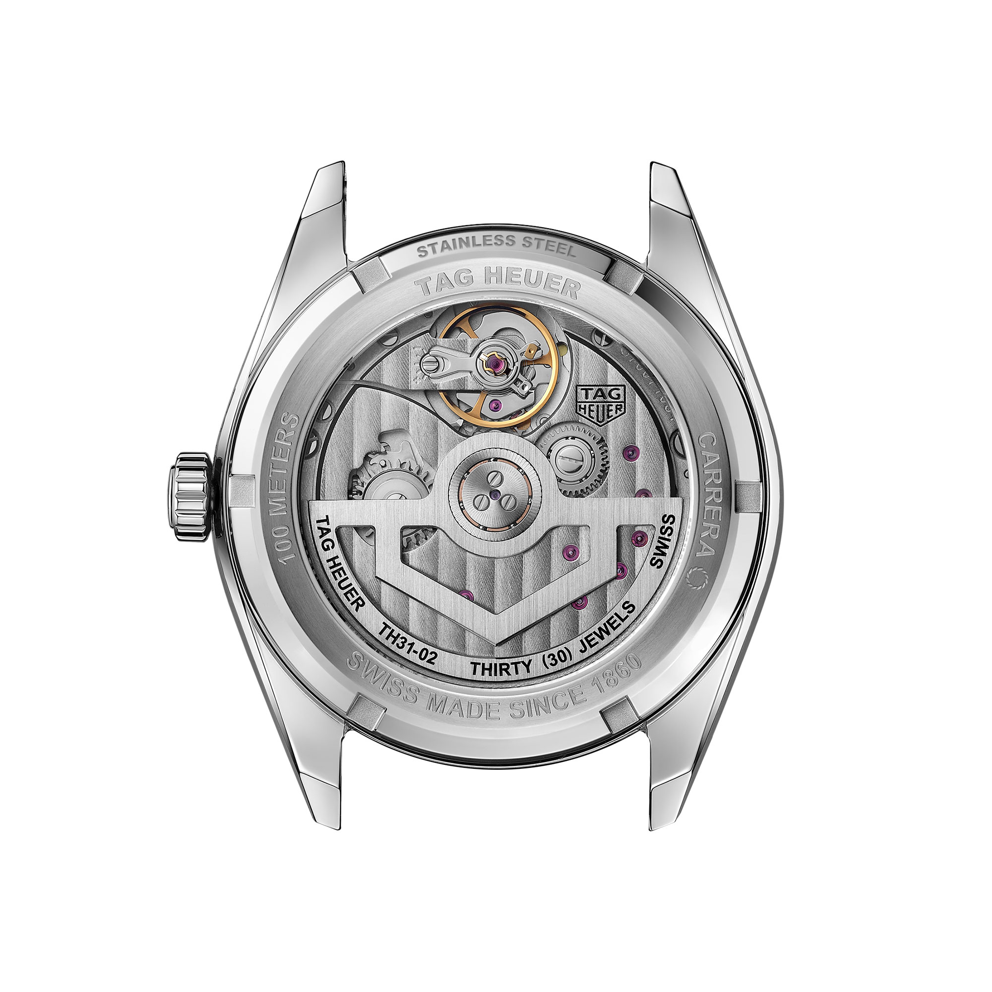 TAG Heuer Carrera Day-Date Beige Dial Watch, 41mm