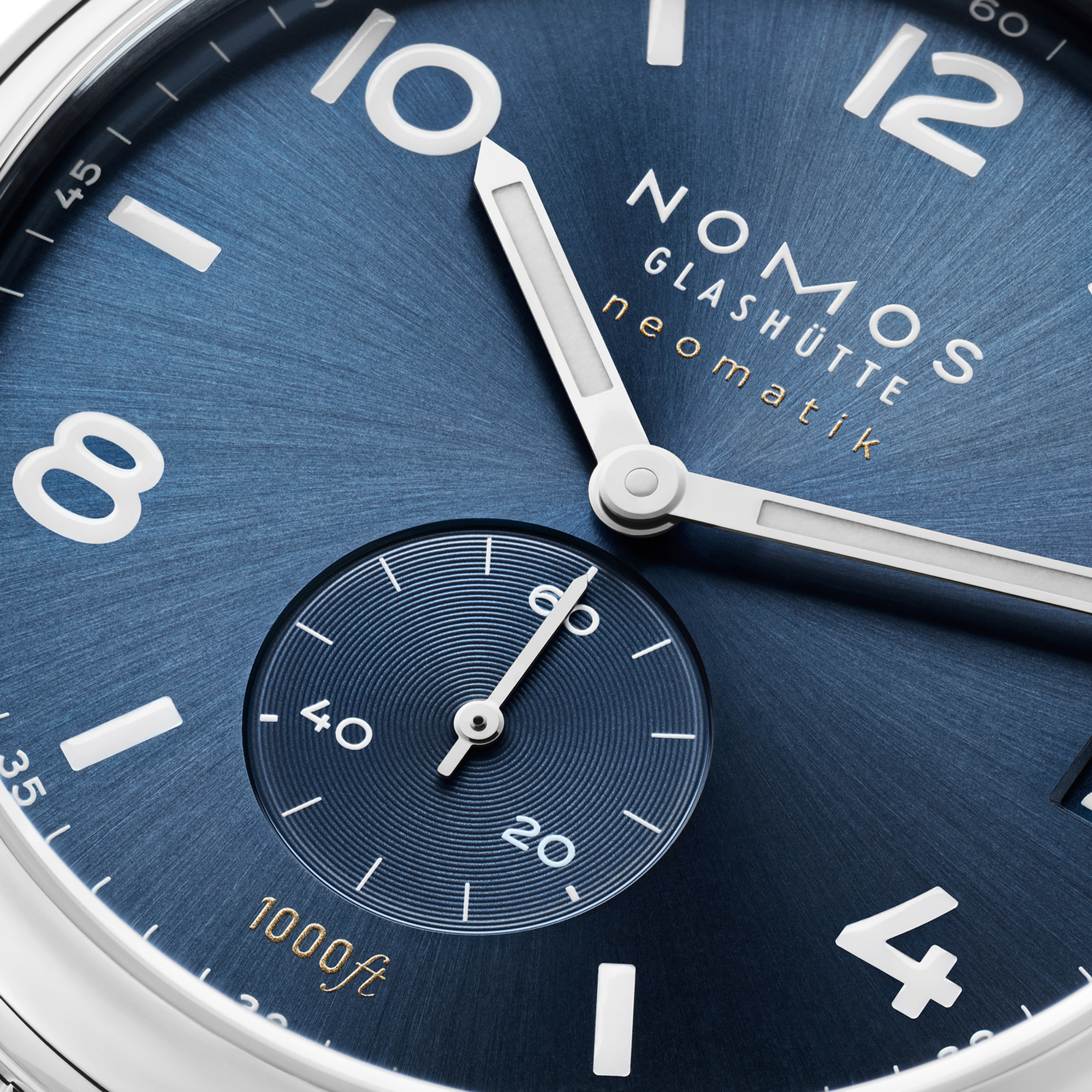 NOMOS Club Sport Neomatik 42 Date Blue Dial Watch, 42mm