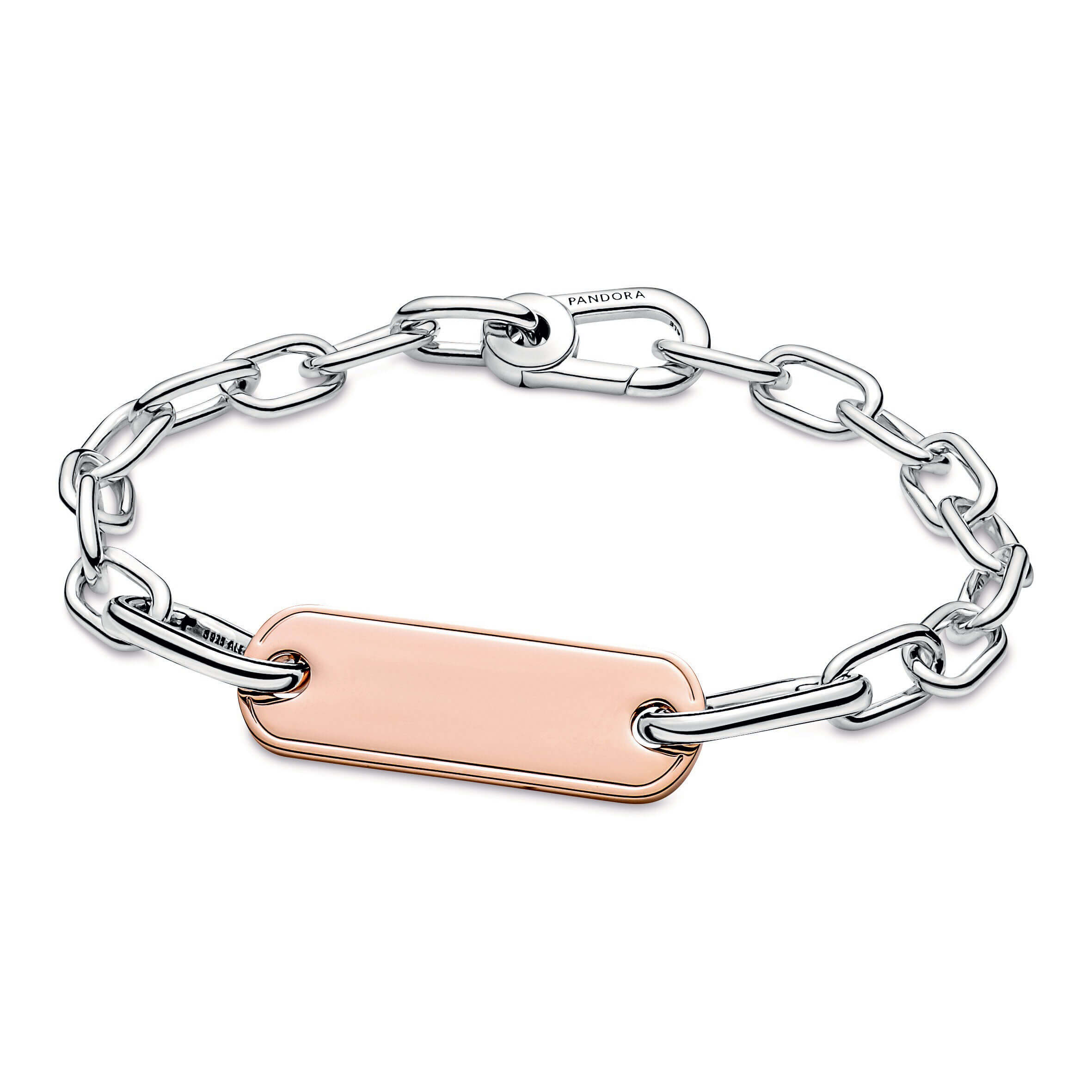 Pandora Custom Engraved Bracelet BRAND NEW* Pandora Moments Gold