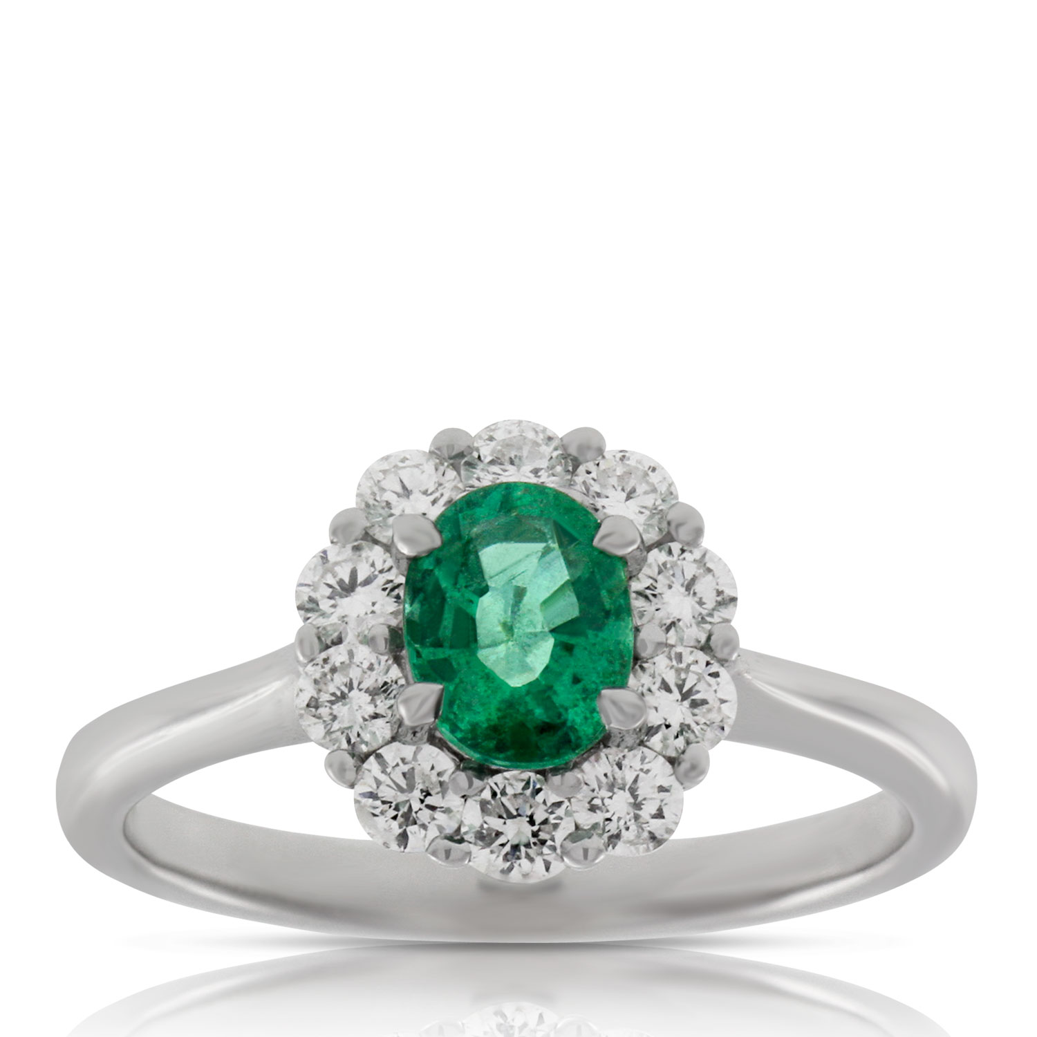 Emerald & Diamond Ring 14K | Ben Bridge Jeweler