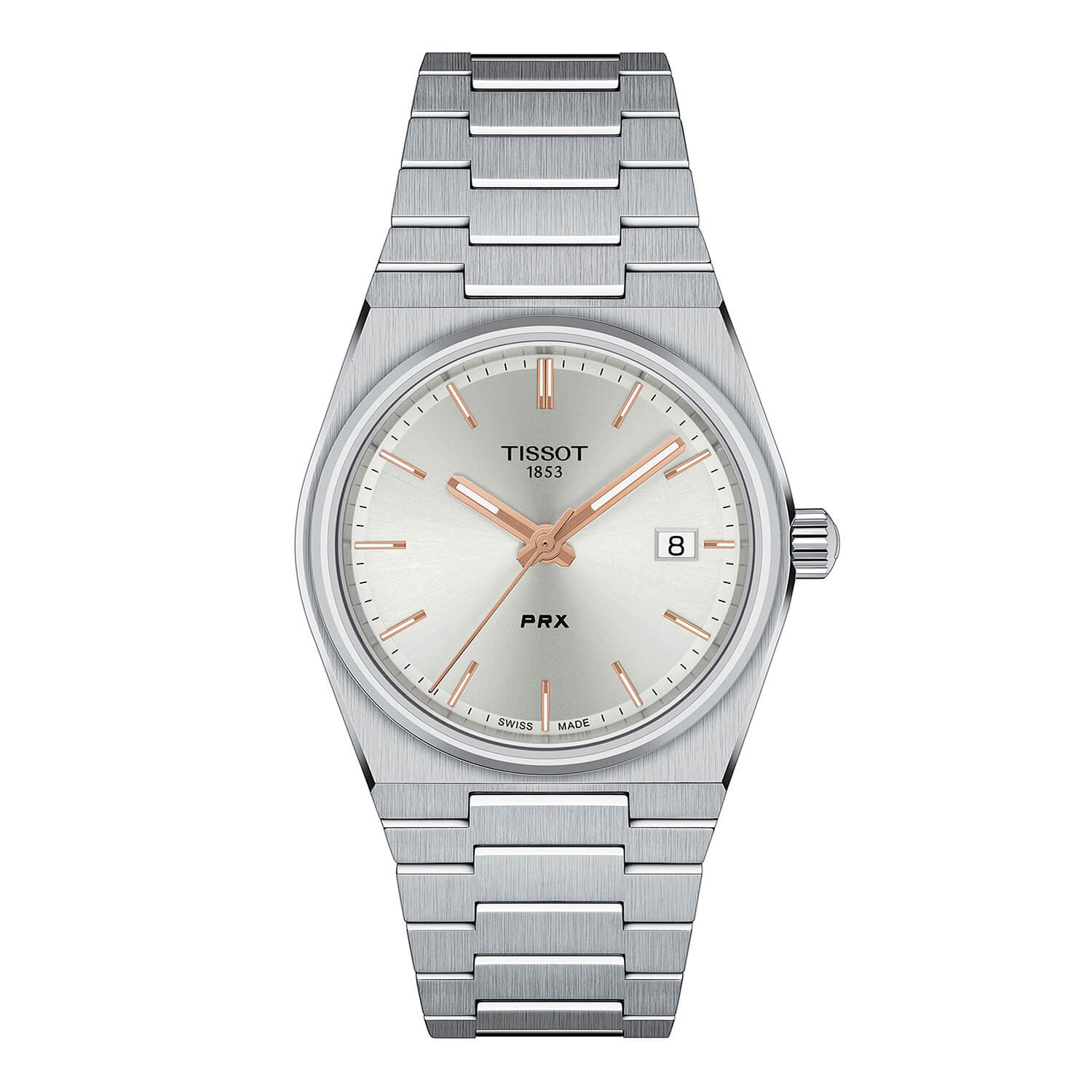 TISSOT PRX Silver Dial Watch, 35mm