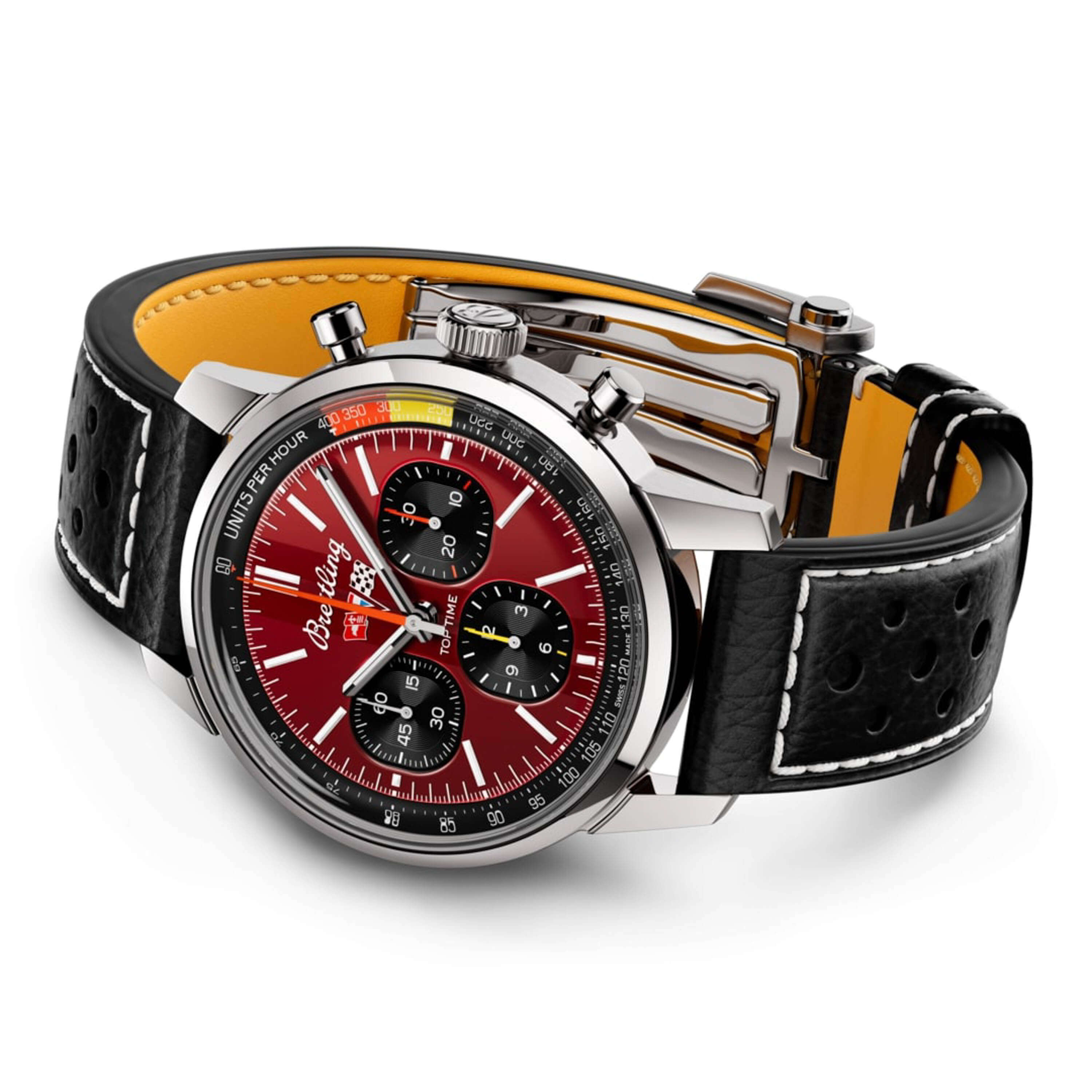 Breitling Top Time B01 Chevrolet Corvette Red Dial Watch, 41mm