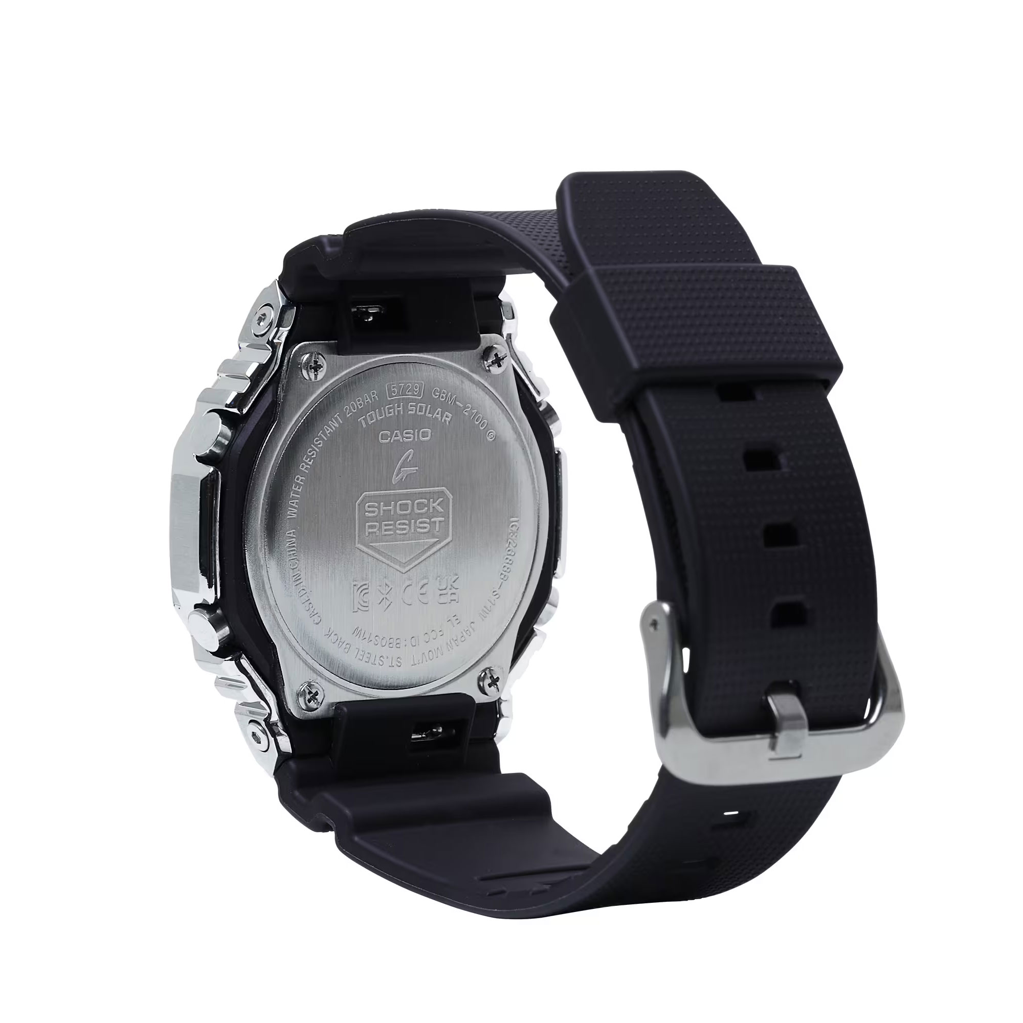 G-Shock G-Steel GBM2100-1A Black Dial Watch, 44.4mm