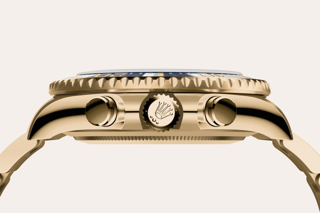 rolex yacht-master ii in 18 ct yellow gold, m126688-0001 - 18 ct yellow gold - ben bridge