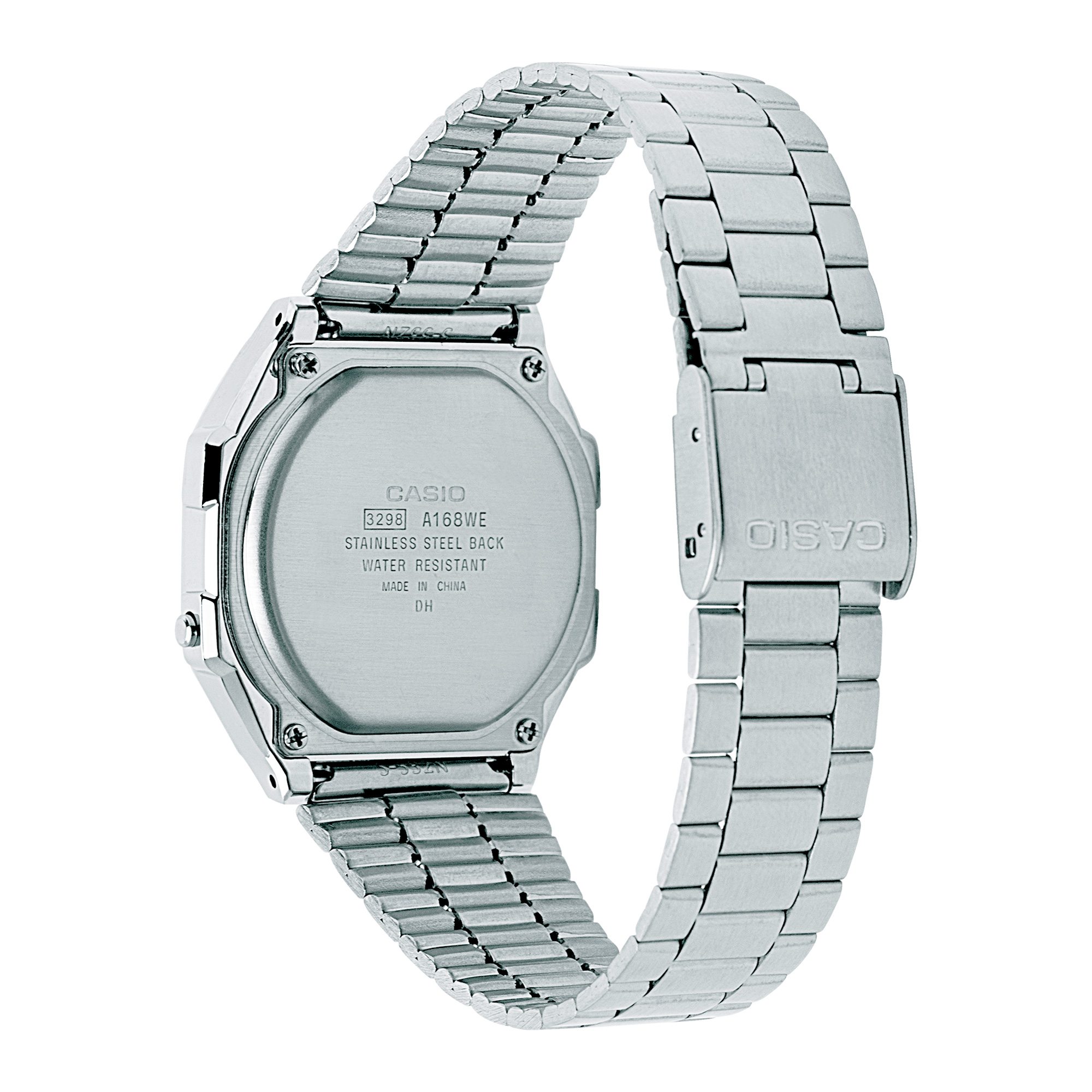 Casio Vintage Gray Dial Watch, 38.6mm x 36.3mm