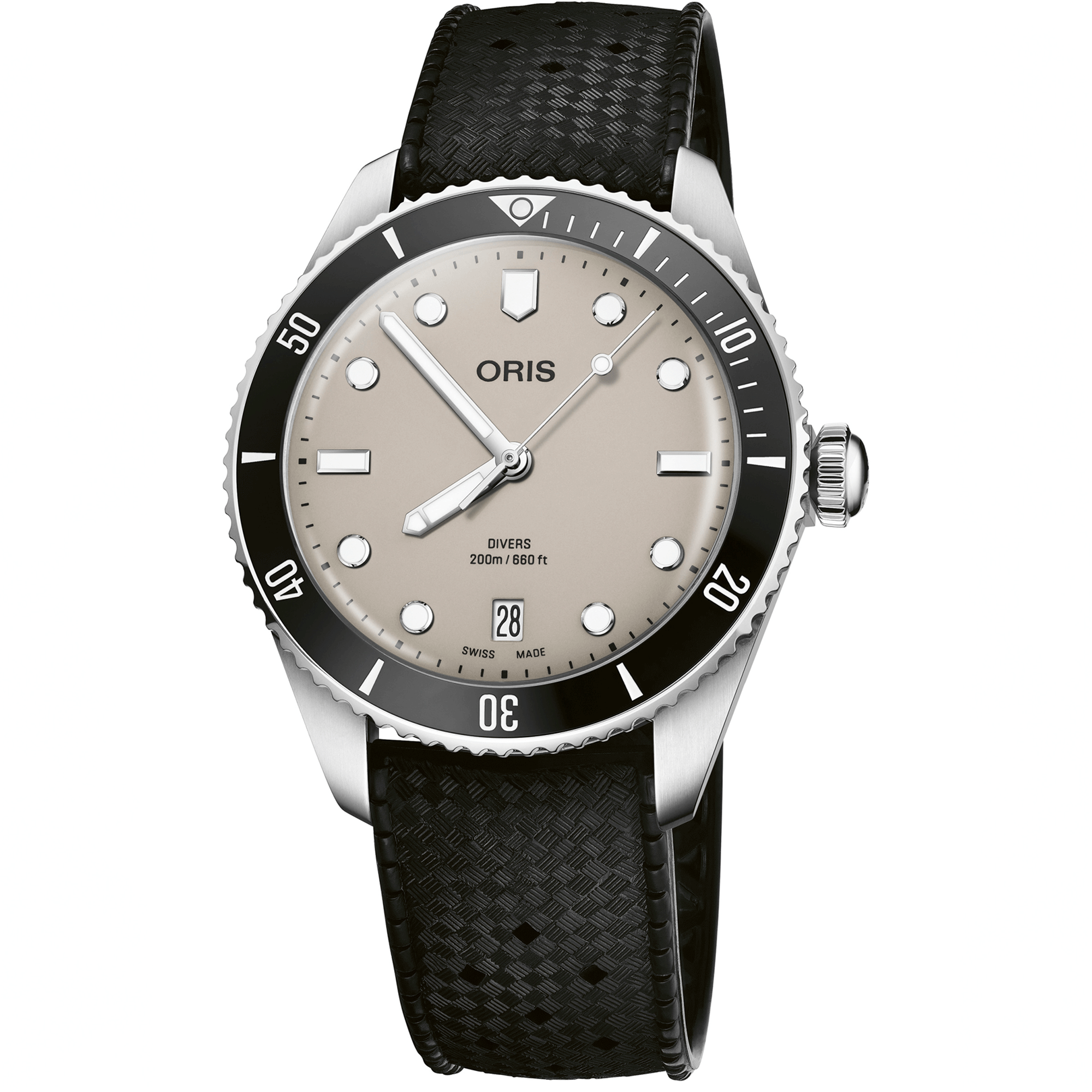 Oris Divers Date Beige Dial, 39 mm