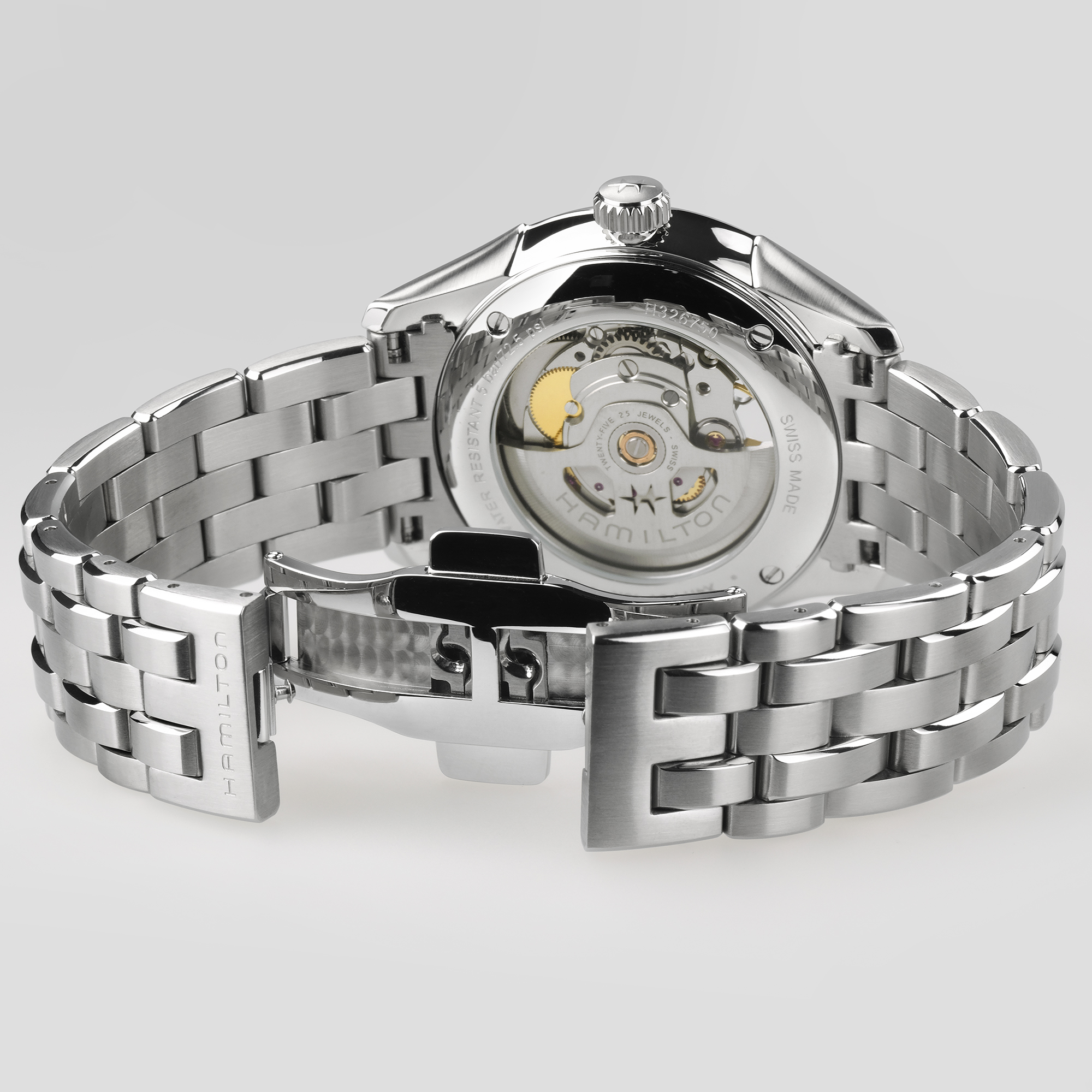Hamilton Jazzmaster Open Heart Auto Silver Dial Watch, 40mm