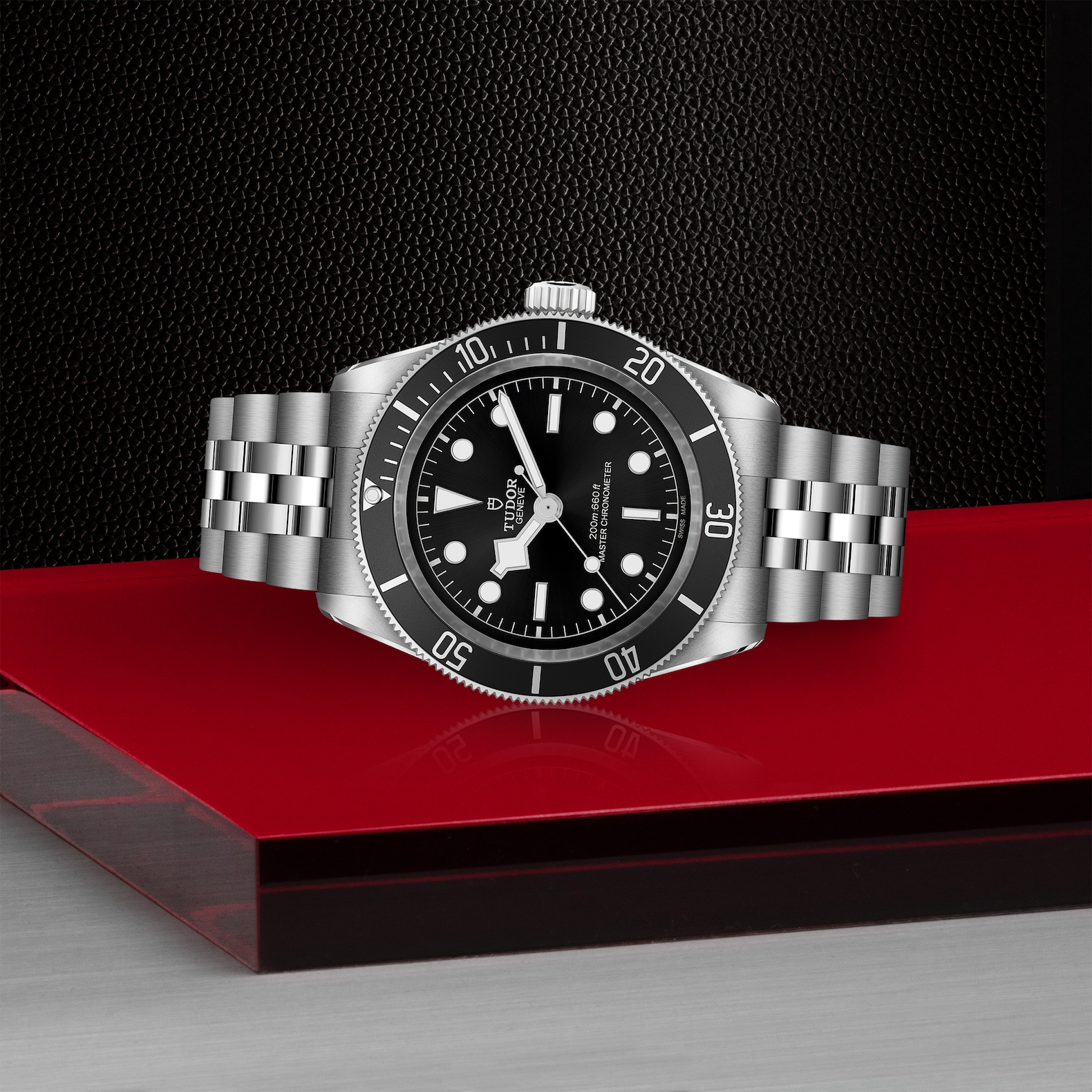 TUDOR Black Bay Black Dial Watch, 41mm