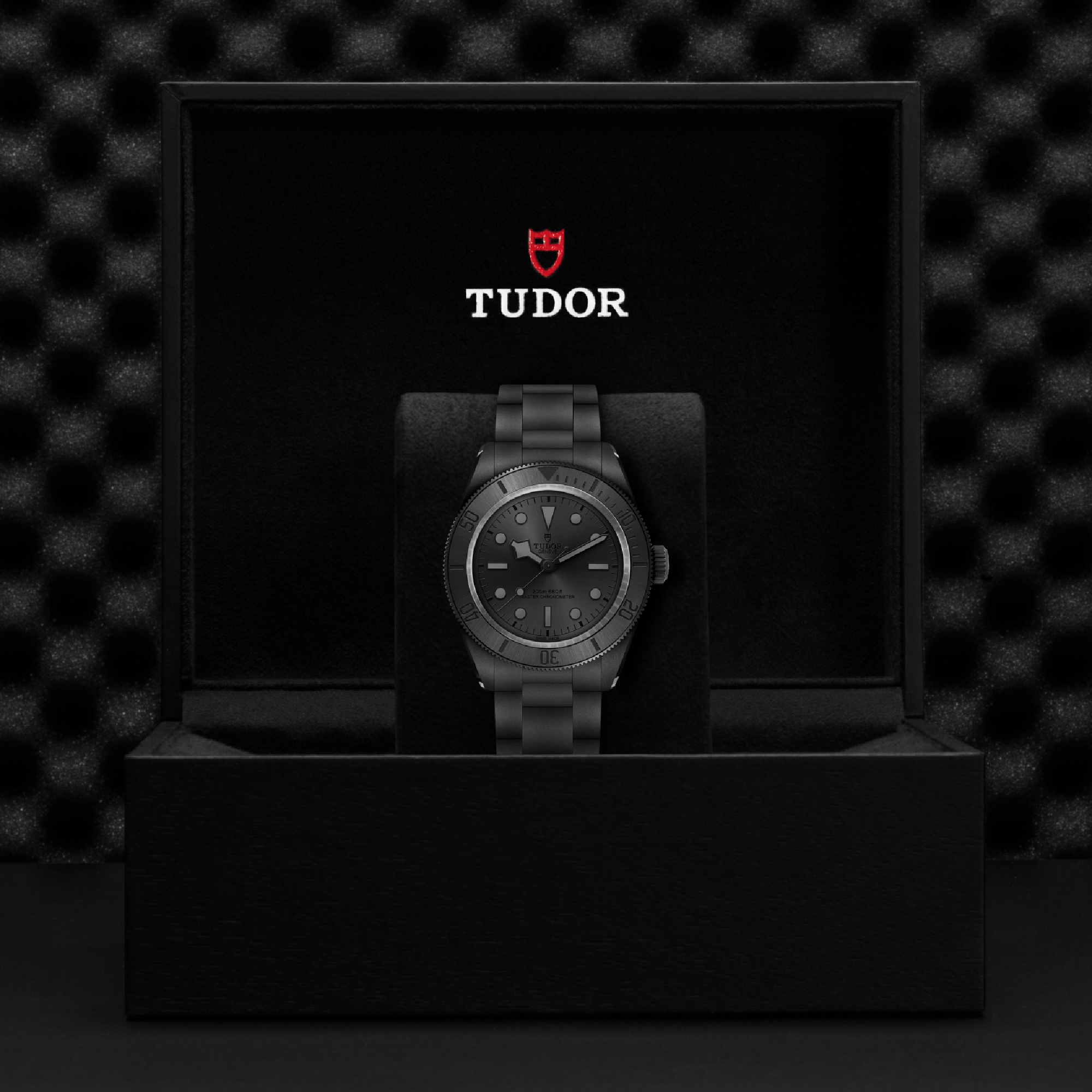 TUDOR Black Bay Ceramic Black Dial Watch, 41mm